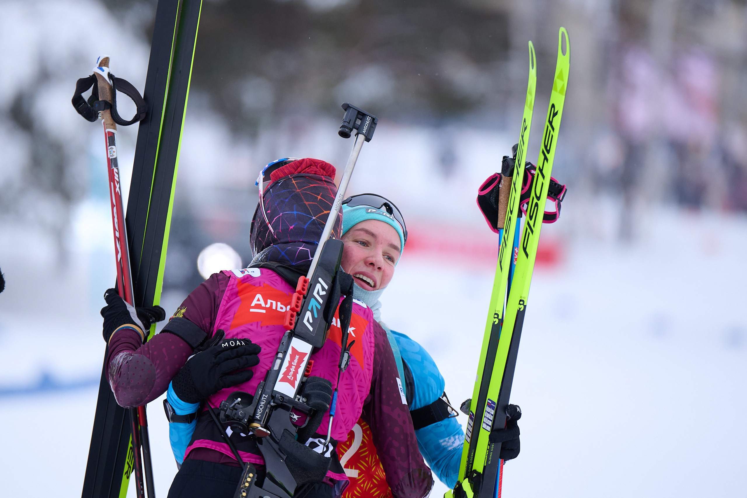 Биатлон. Чемпионат России — 2024/2025, 3-й этап, Ижевск. Ижевская винтовка. Спортивный репортажный фотограф в Ижевске Сергей Мерзляков
