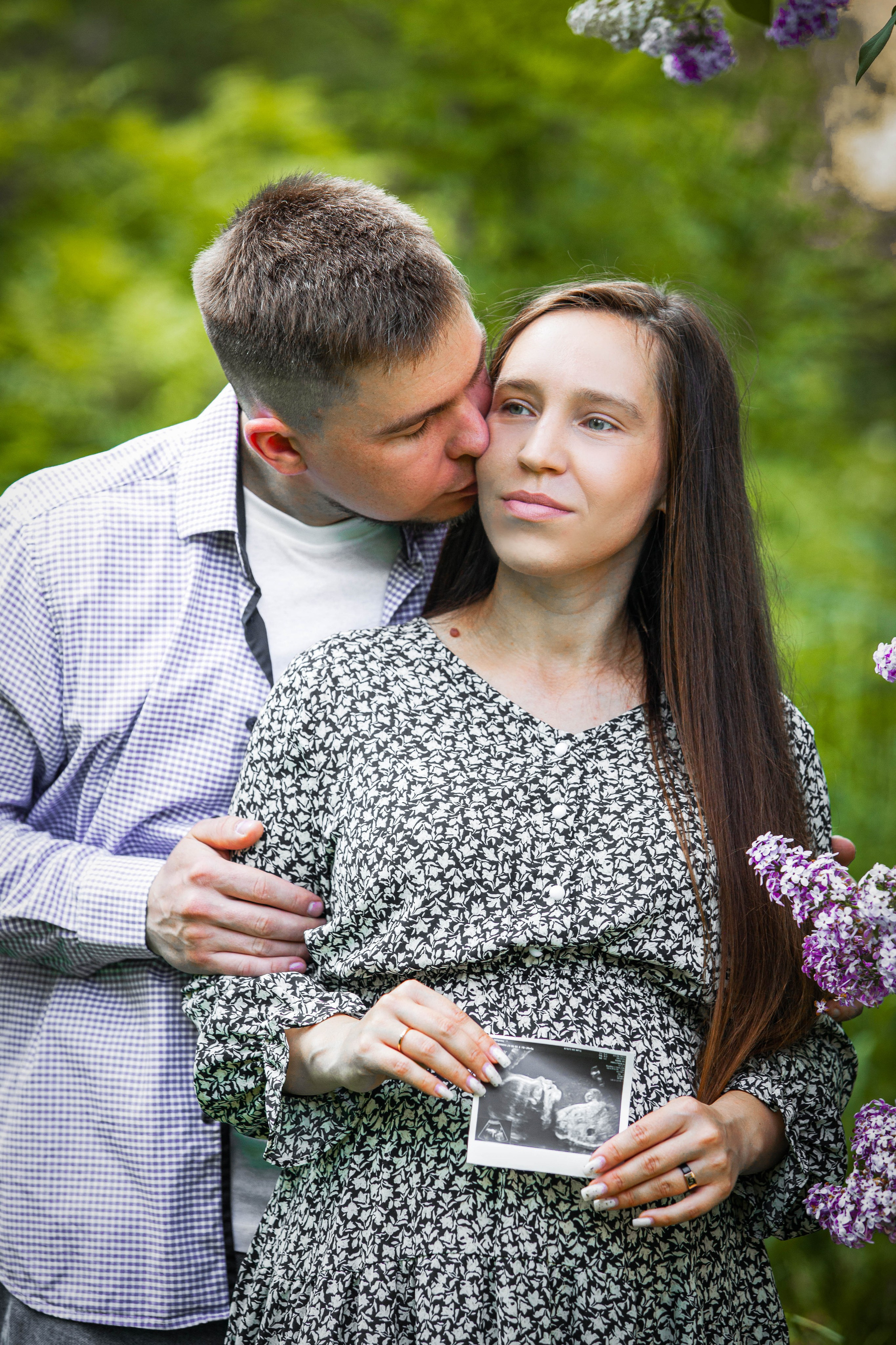 Съемка «В ожидании» Елена и Максим