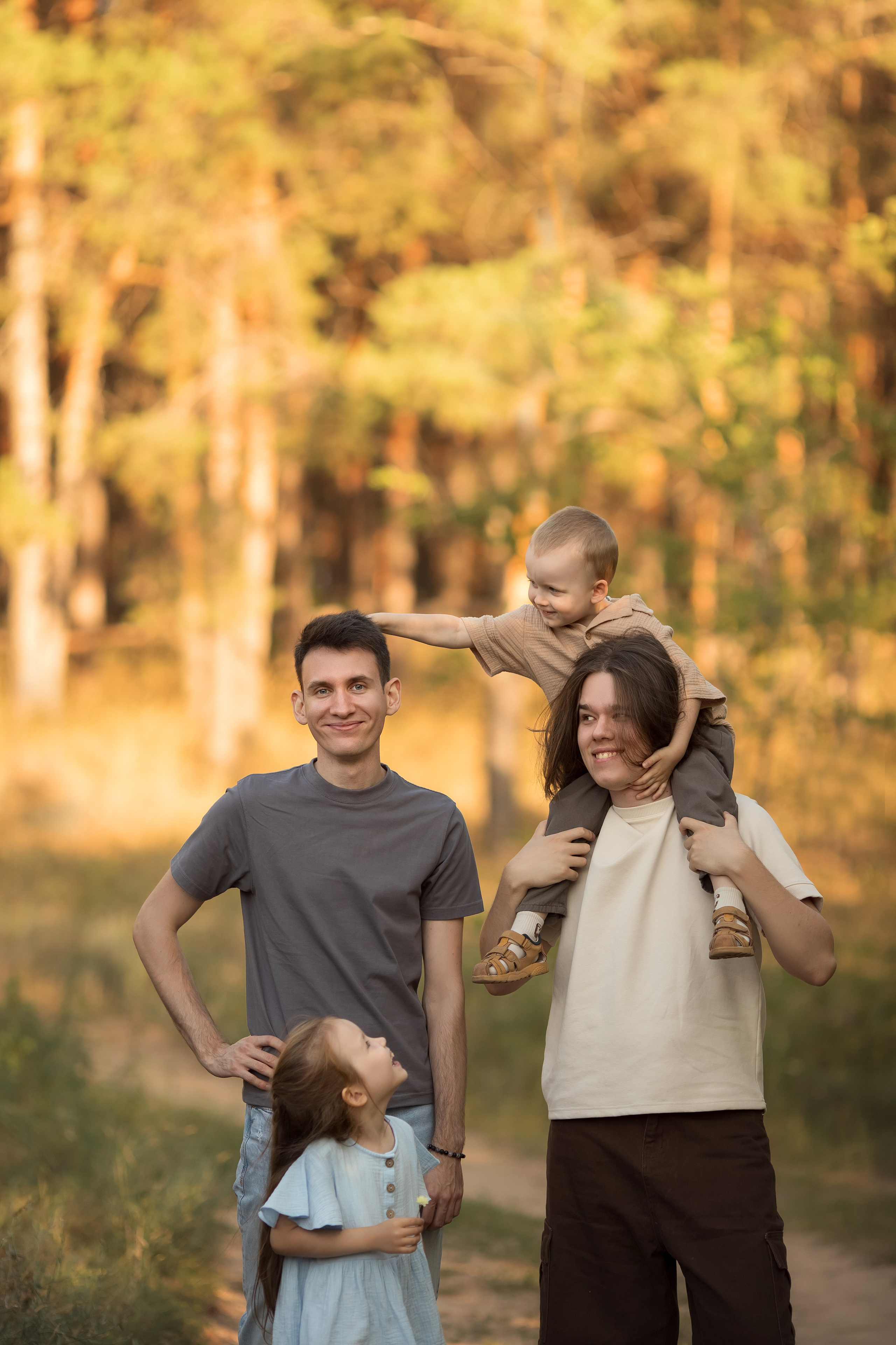 Семейное лето. Семейный и детский фотограф в Саратове Полина Коткина