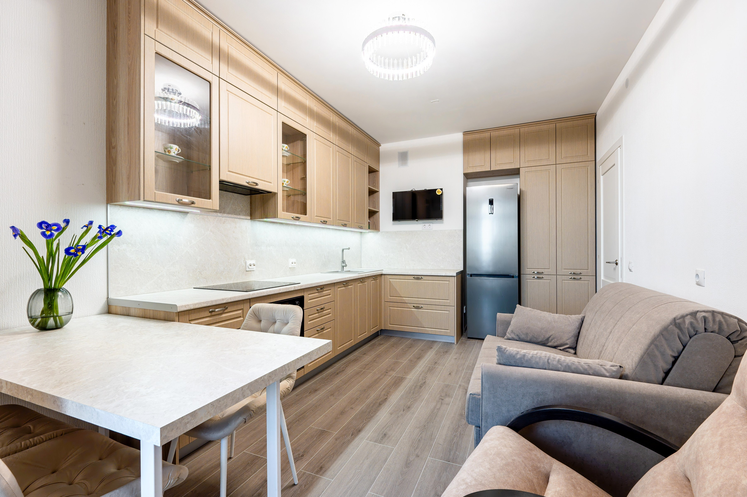 Квартира Огни Залива. Интерьерный фотограф. Фото- видеосъемка недвижимости Санкт-Петербург