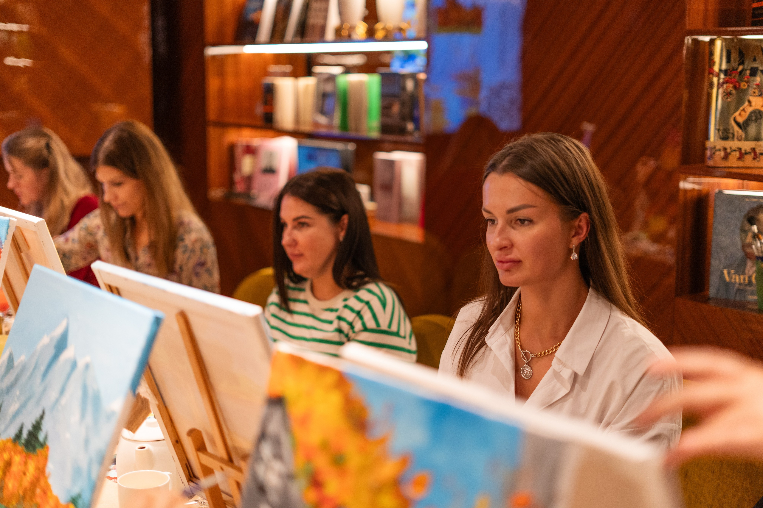 Корпоратив Teach Me Art 3. Портретный фотограф в Москве и Санкт-Петербурге Арина Чех