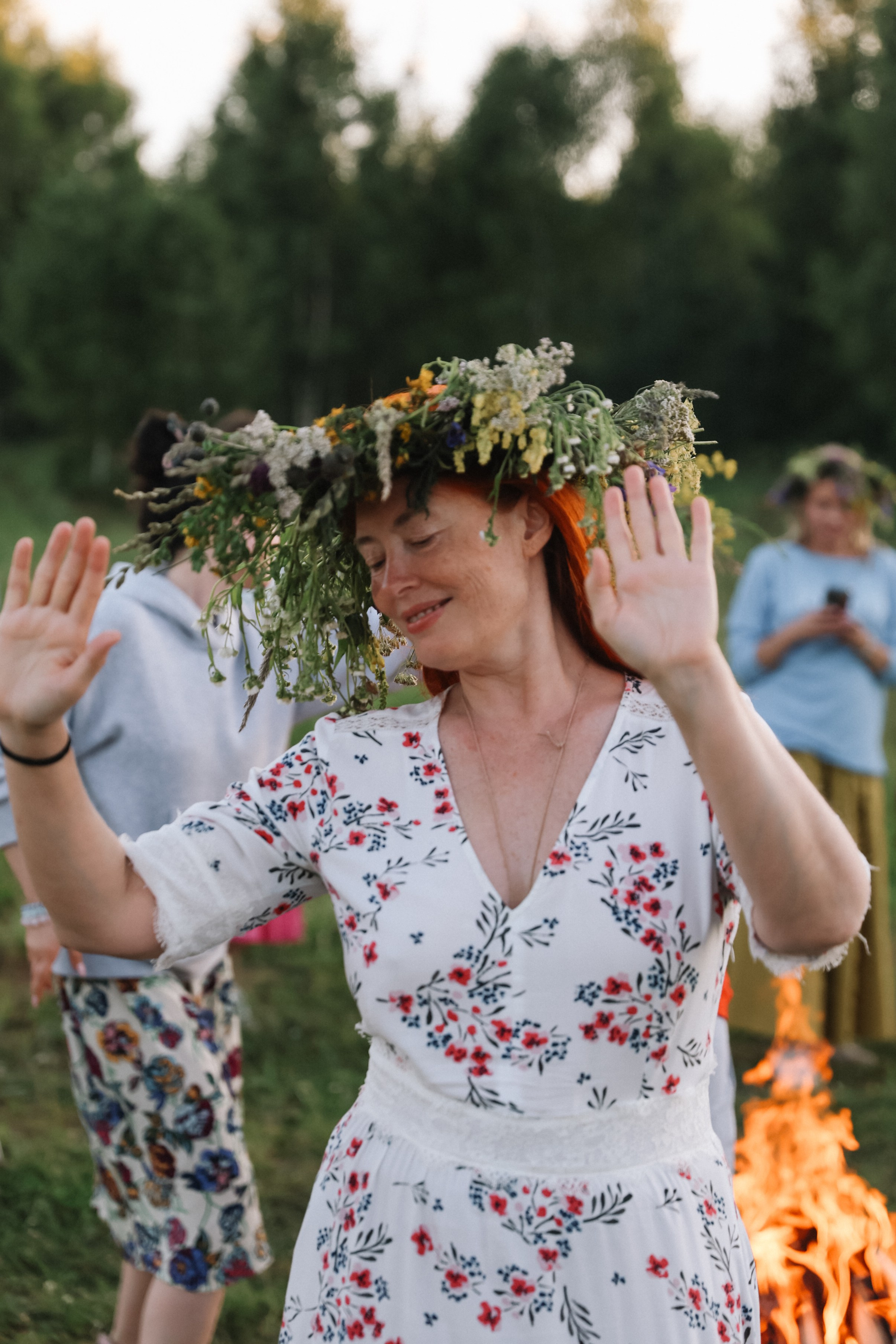 Йога-ретрит в Завидово на Иван Купалу. Фотограф и видеограф Анна Домашенко