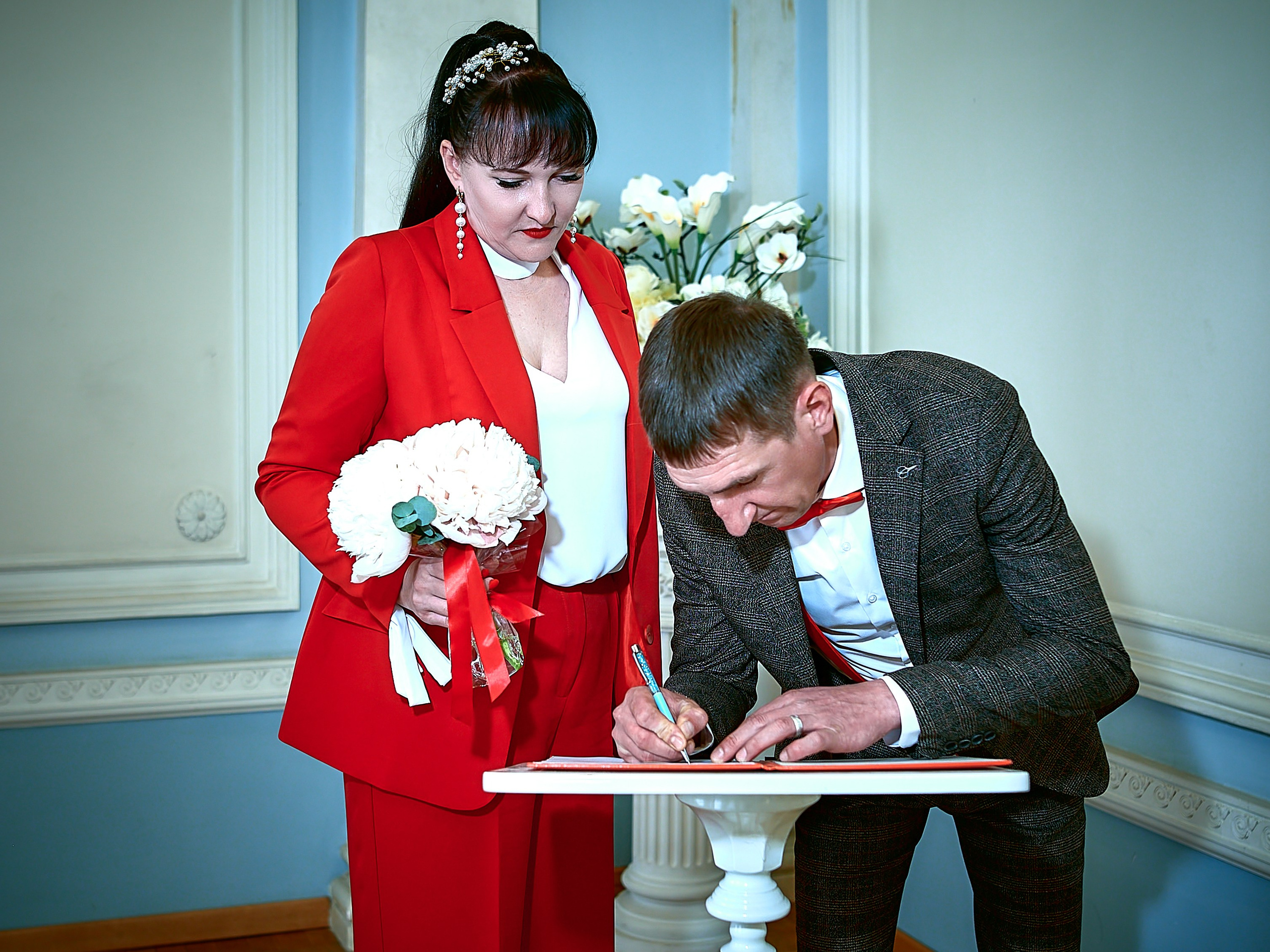 Иван и Анна | ЗАГс Кировского района. Свадебный фотограф в Санкт-Петербурге Славин Денис