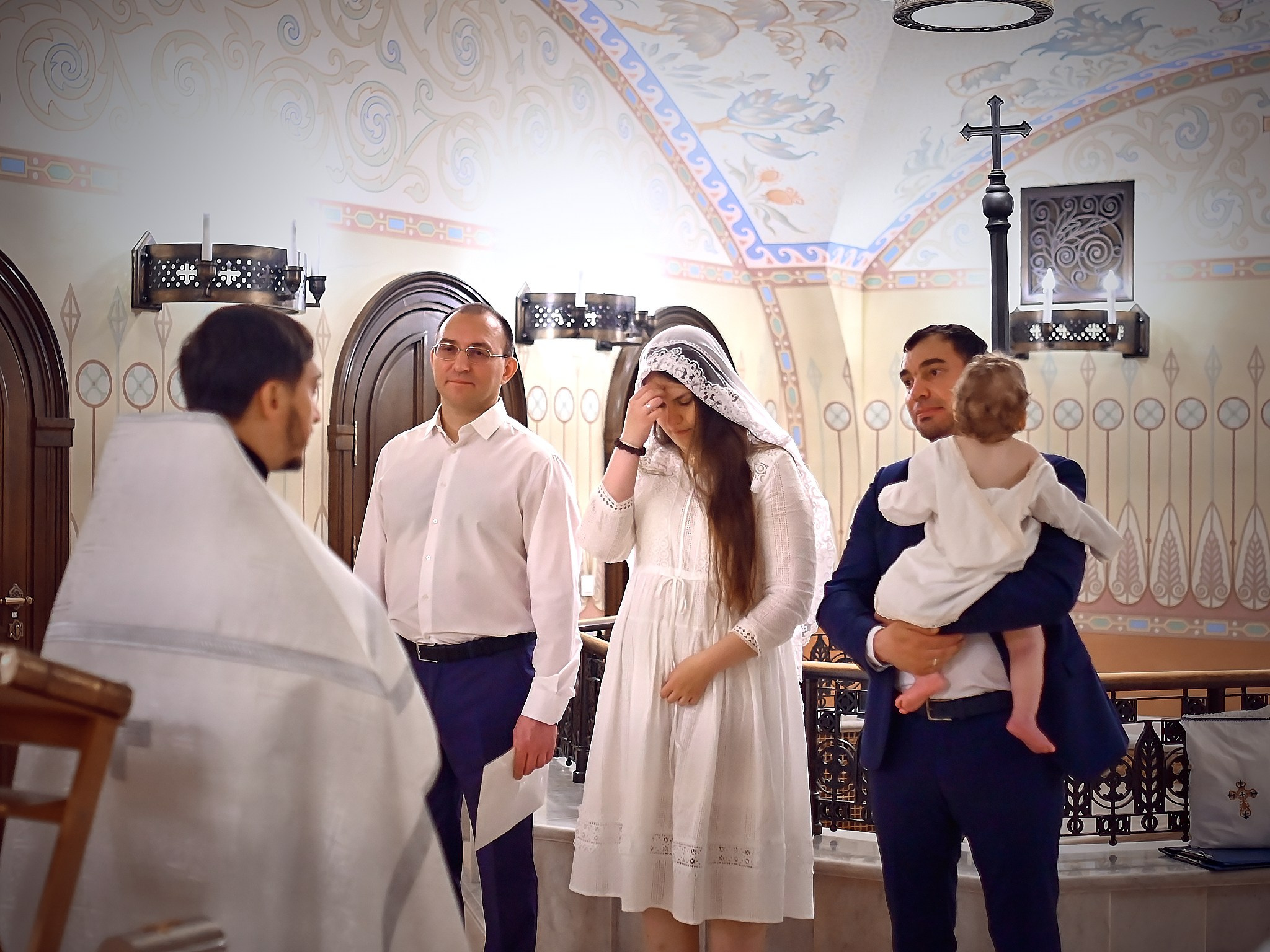 Крещение Дани | Морской Никольский собор. Свадебный фотограф, видеограф, рилсмейкер в Санкт-Петербурге и Москве