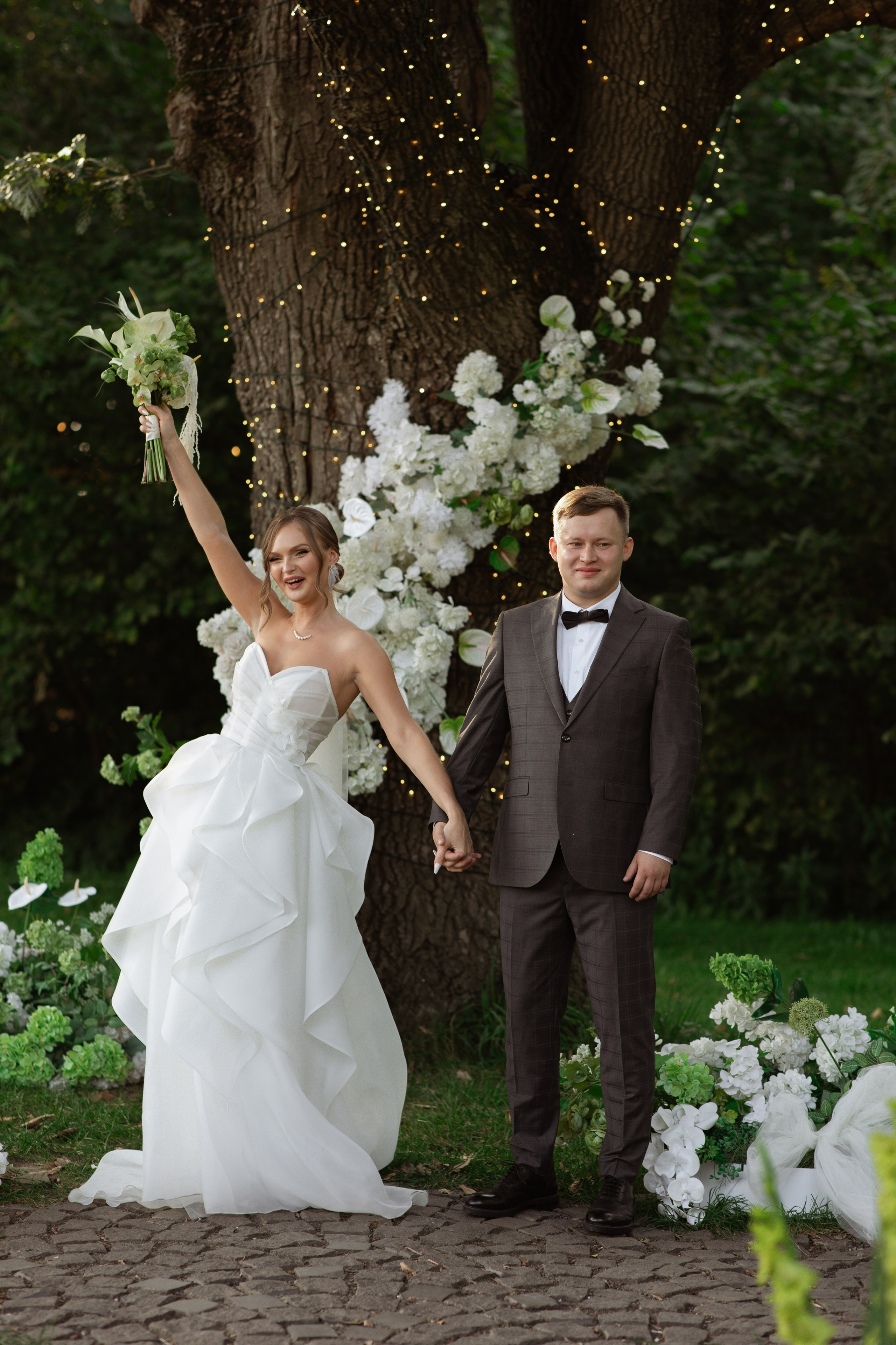 Minimalistic & Green: свадьба за городом. Свадебный фотограф Елена Рубцова