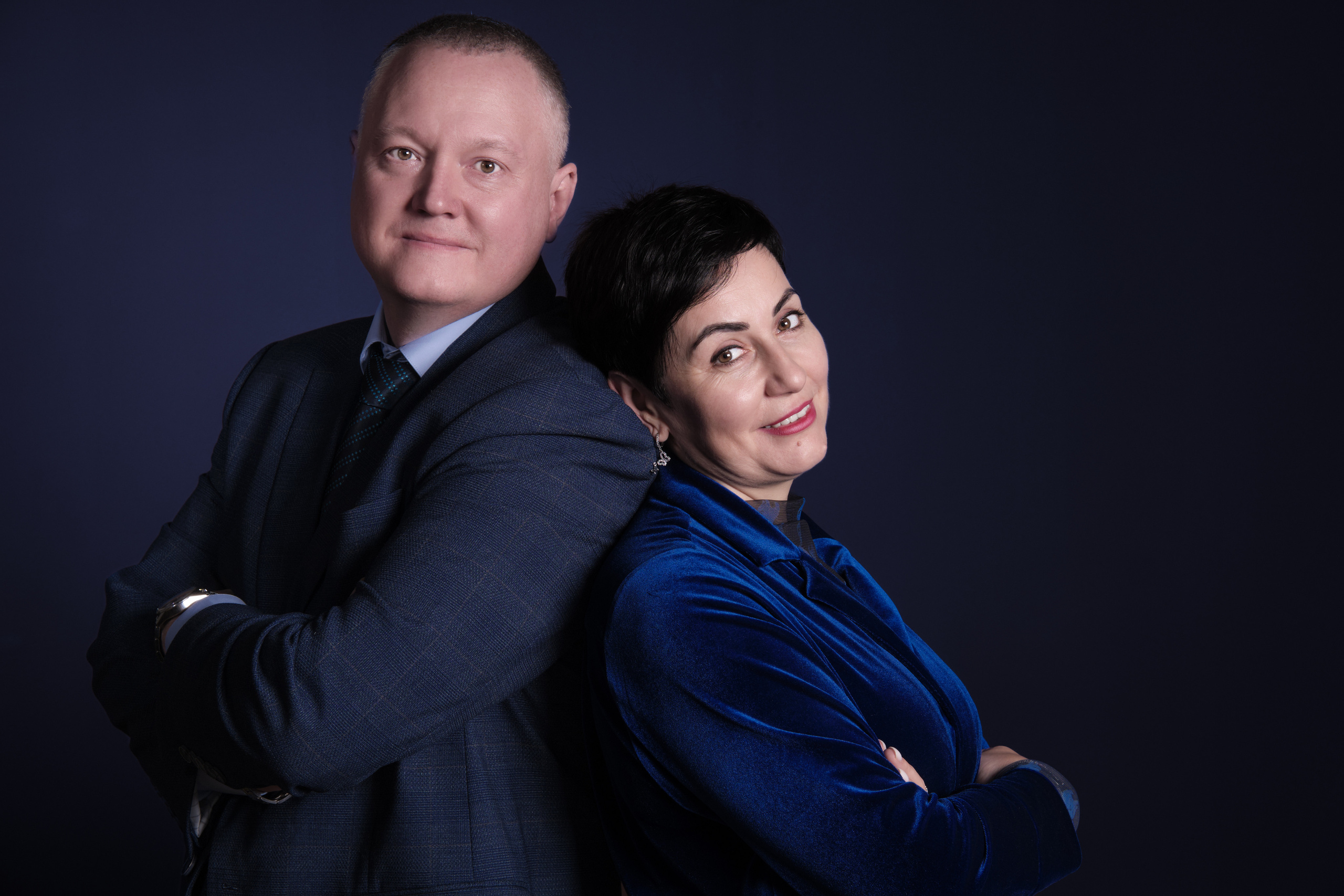 Портретная фотосессия для Евгения и Оксаны. Бизнес, мужской фотограф в Краснодаре | Аксёнов Алексей Владимирович