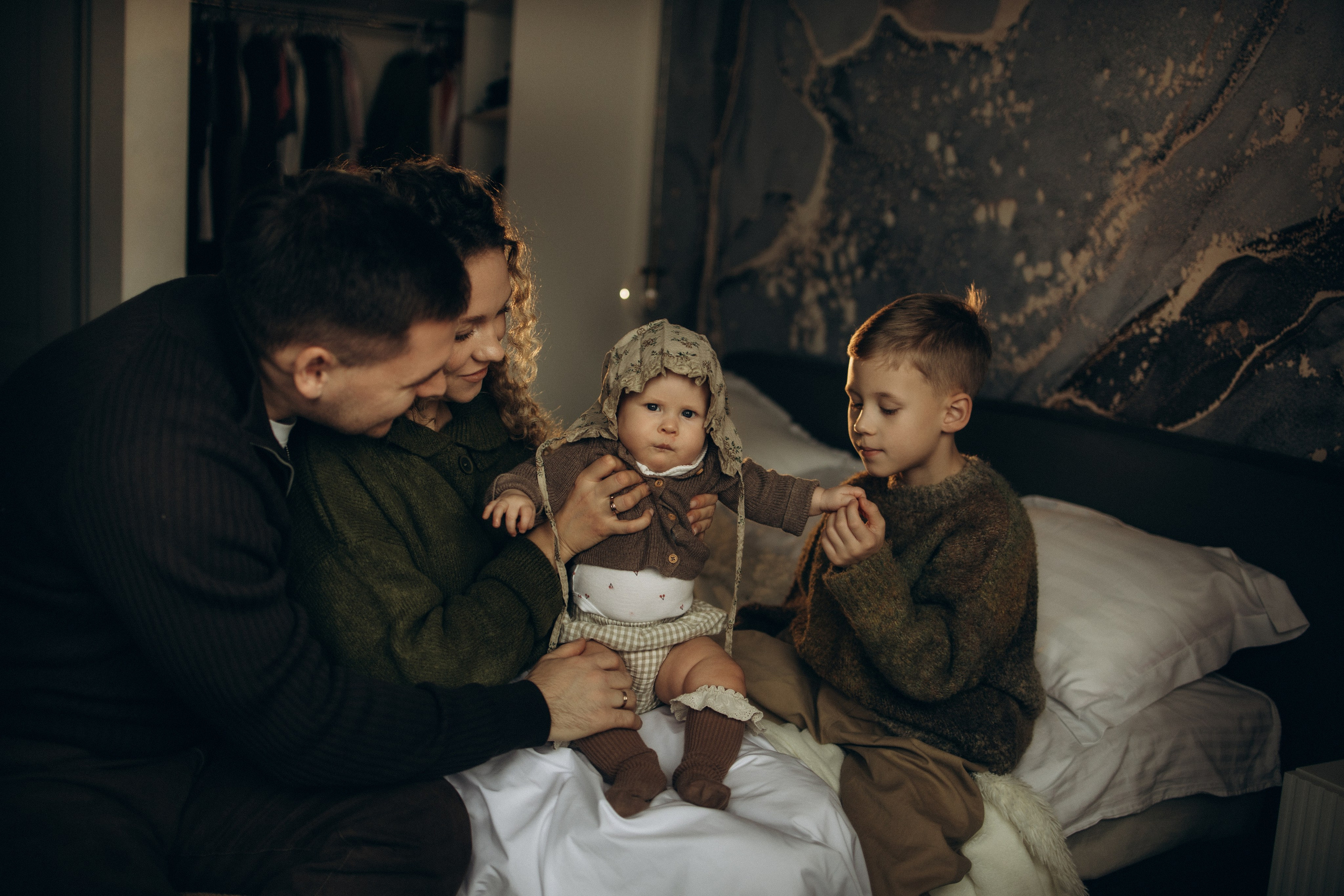 Домашняя съемка Света, Коля, Максим и Варя. Семейный фотограф в Ростове-на-Дону Мария Ожогина