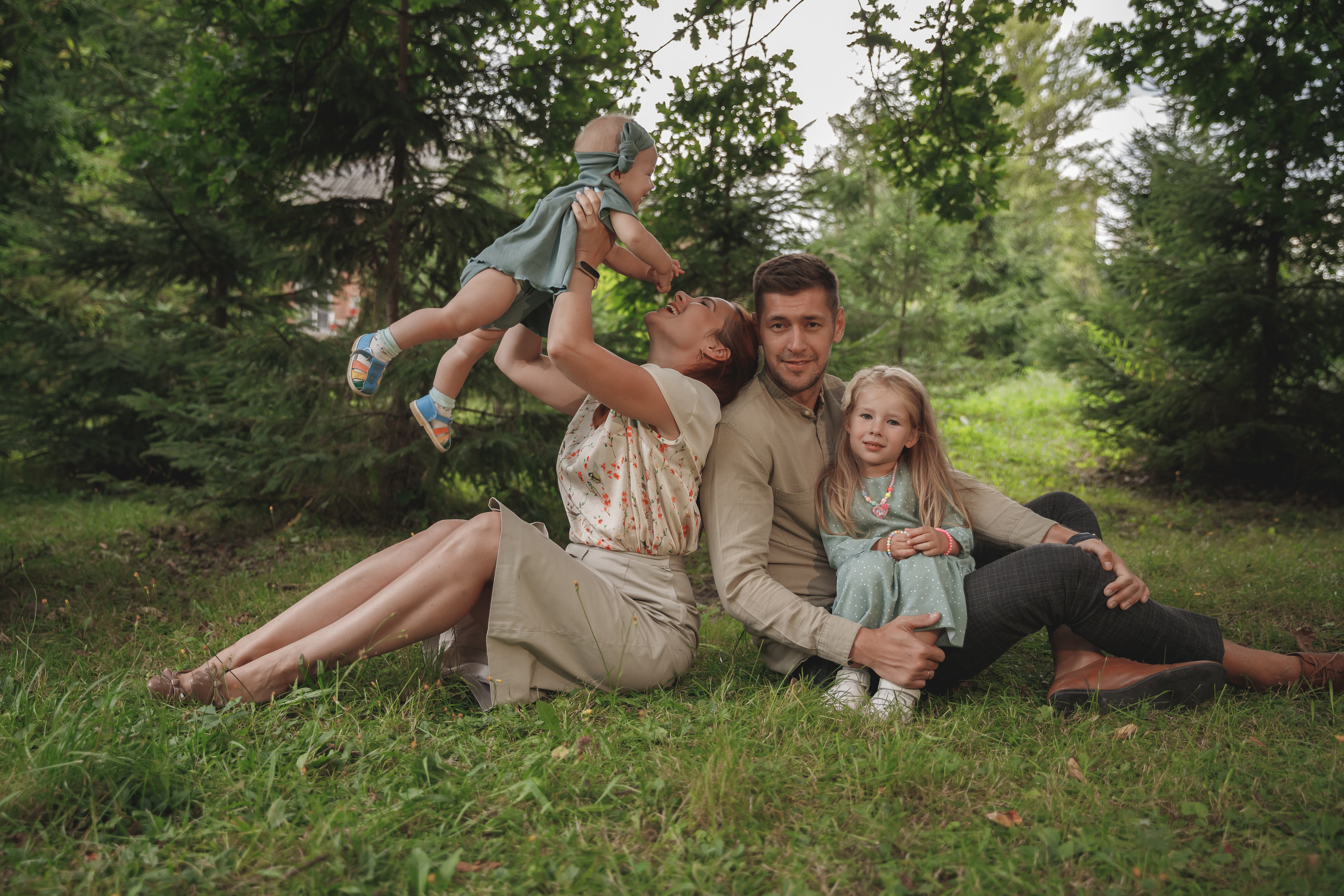 Семейная фотосесия. Семейный фотограф в Туле Яна Денисова — семейная фотосессия