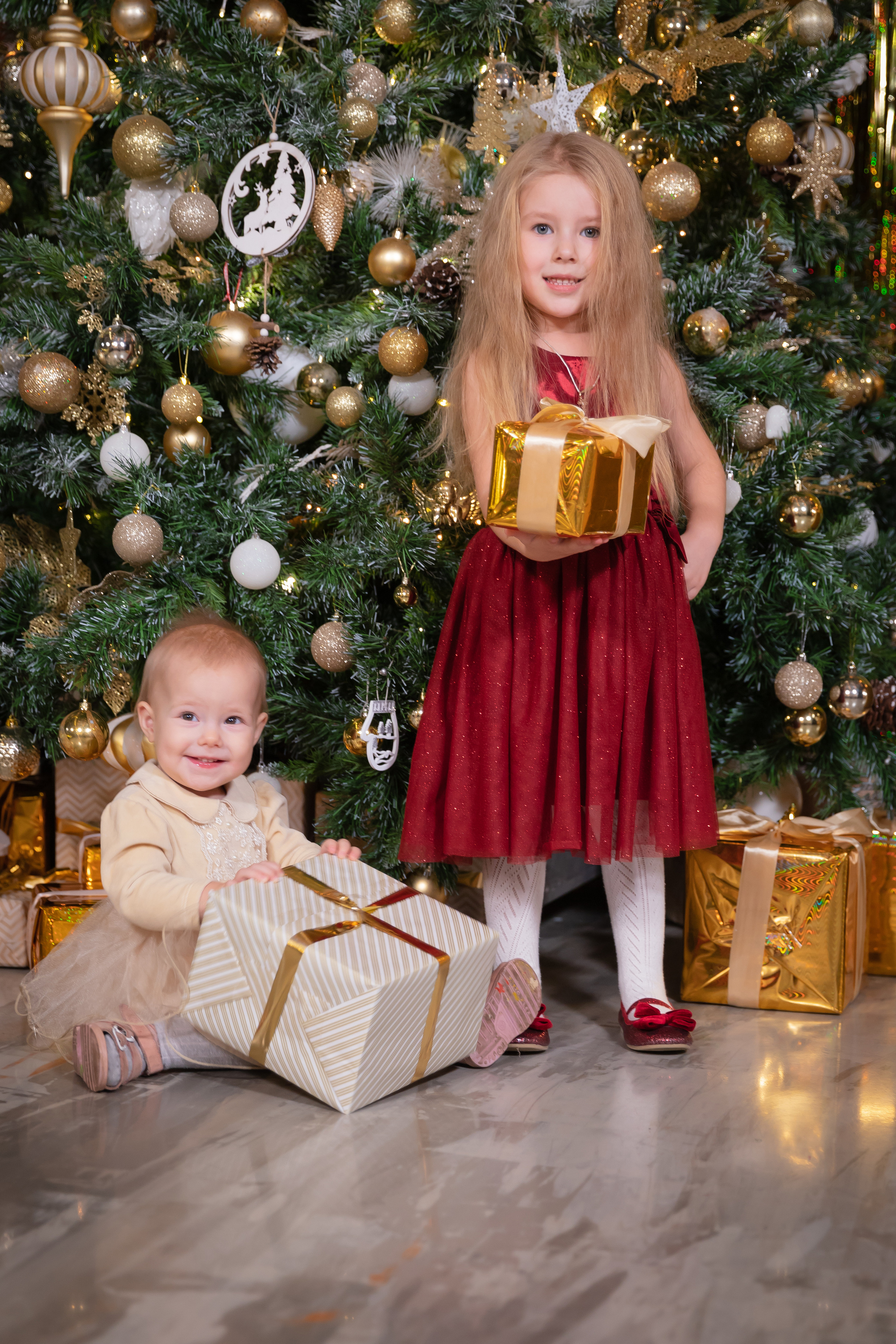 Семейная Новогодняя. Семейный фотограф в Туле Яна Денисова — семейная фотосессия