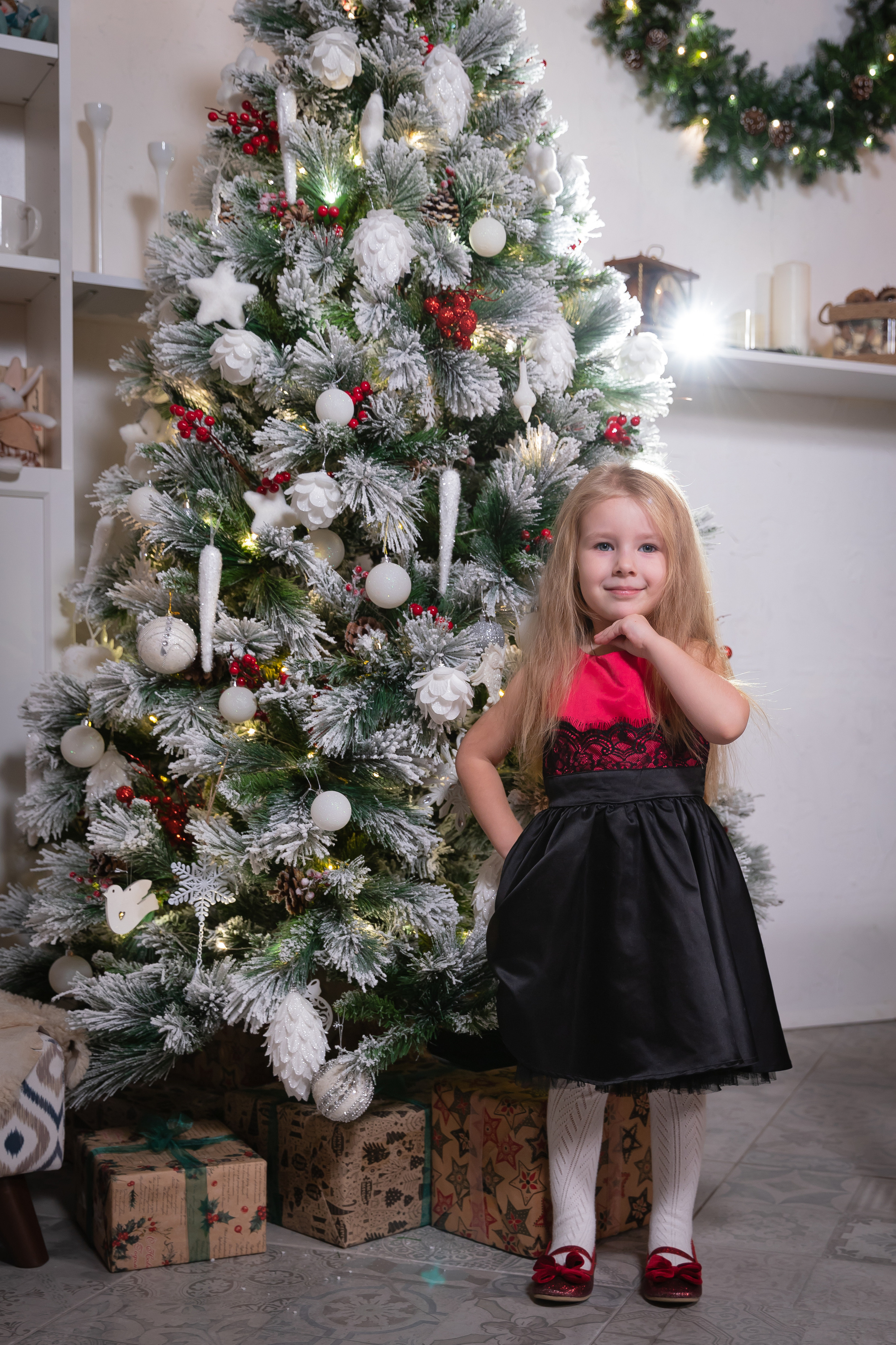 Семейная Новогодняя. Семейный фотограф в Туле Яна Денисова — семейная фотосессия