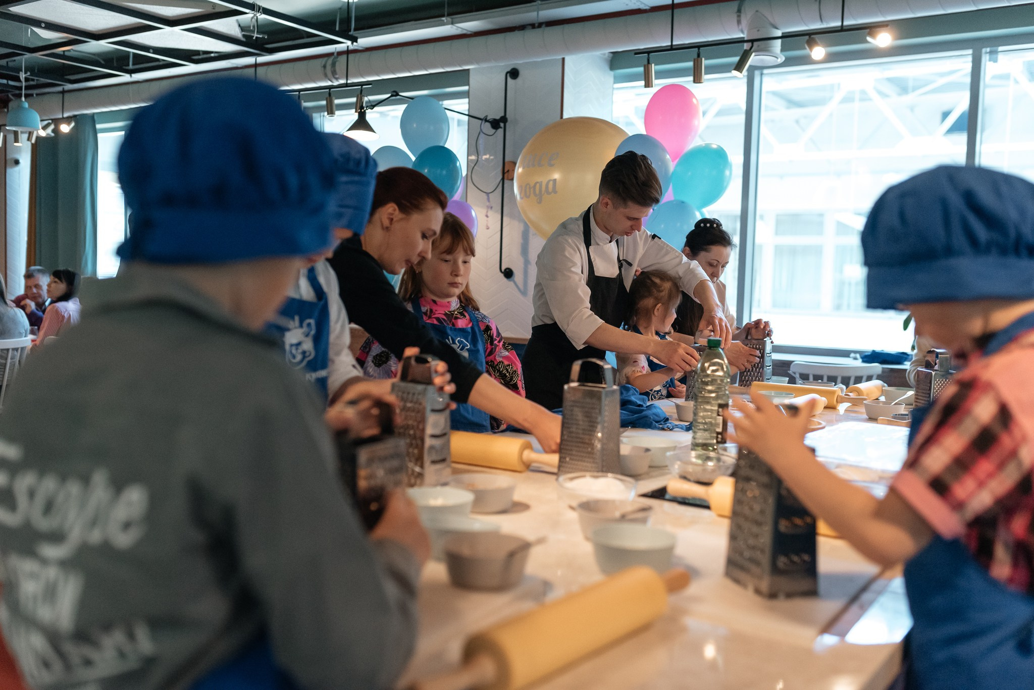 Кулинарный мастер-класс для детей. Свадебный и семейный фотограф из Санкт-Петербурга Климов Анатолий