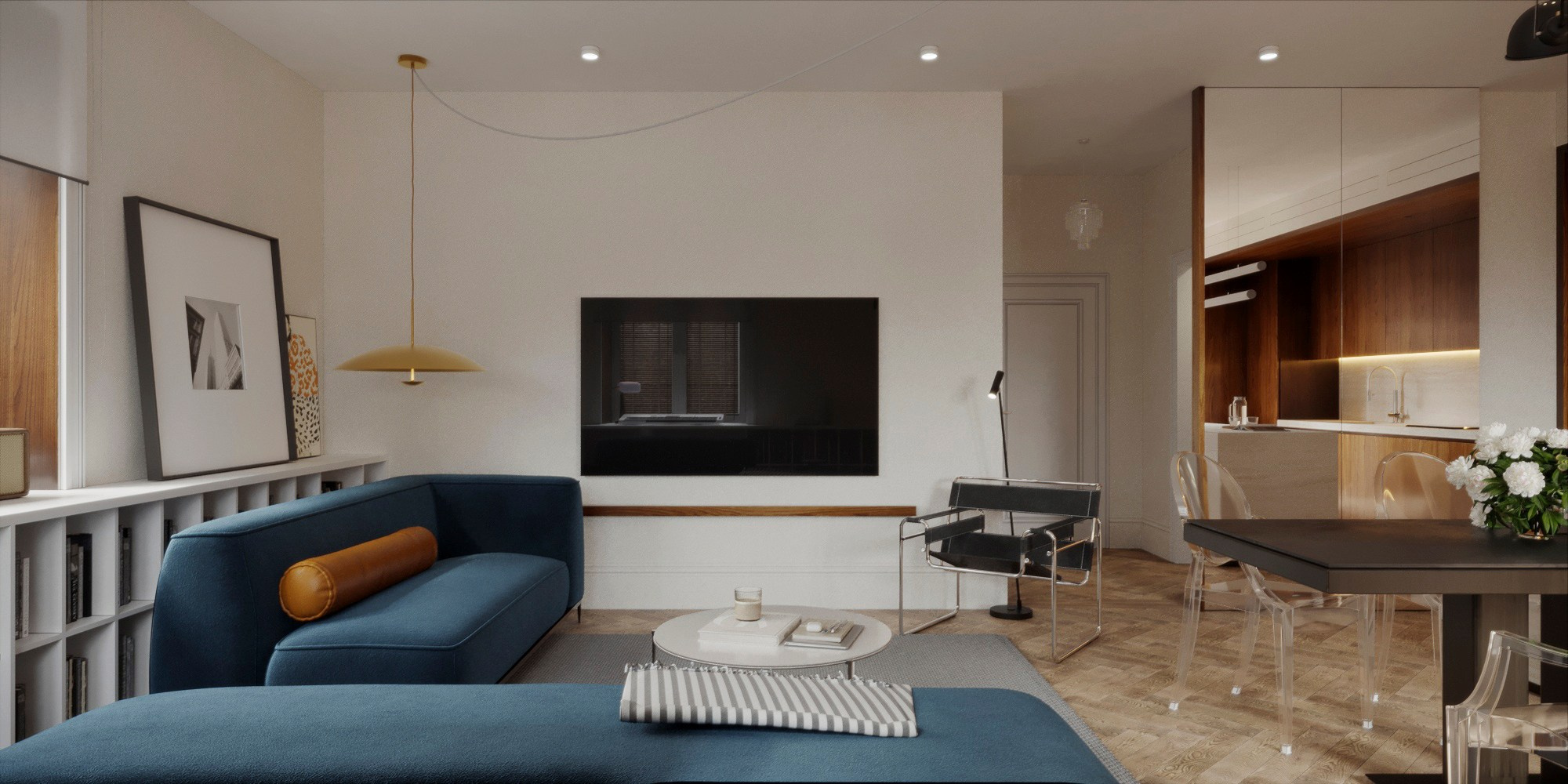 Квартира для семьи, ЖК Южный Берег г. Красноярск. Дизайн интерьера от Дмитрия Баландина