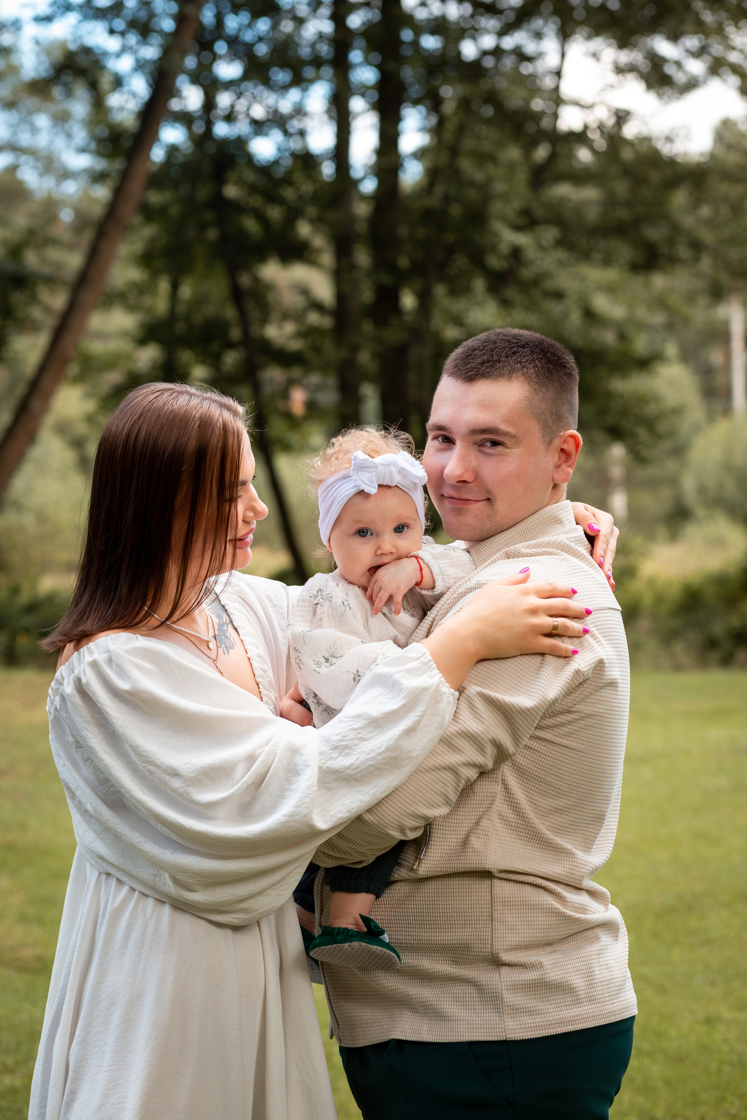 Семейная фотосессия на природе. Женский и семейный фотограф в Москве и Юхнове Татьяна Анисимова