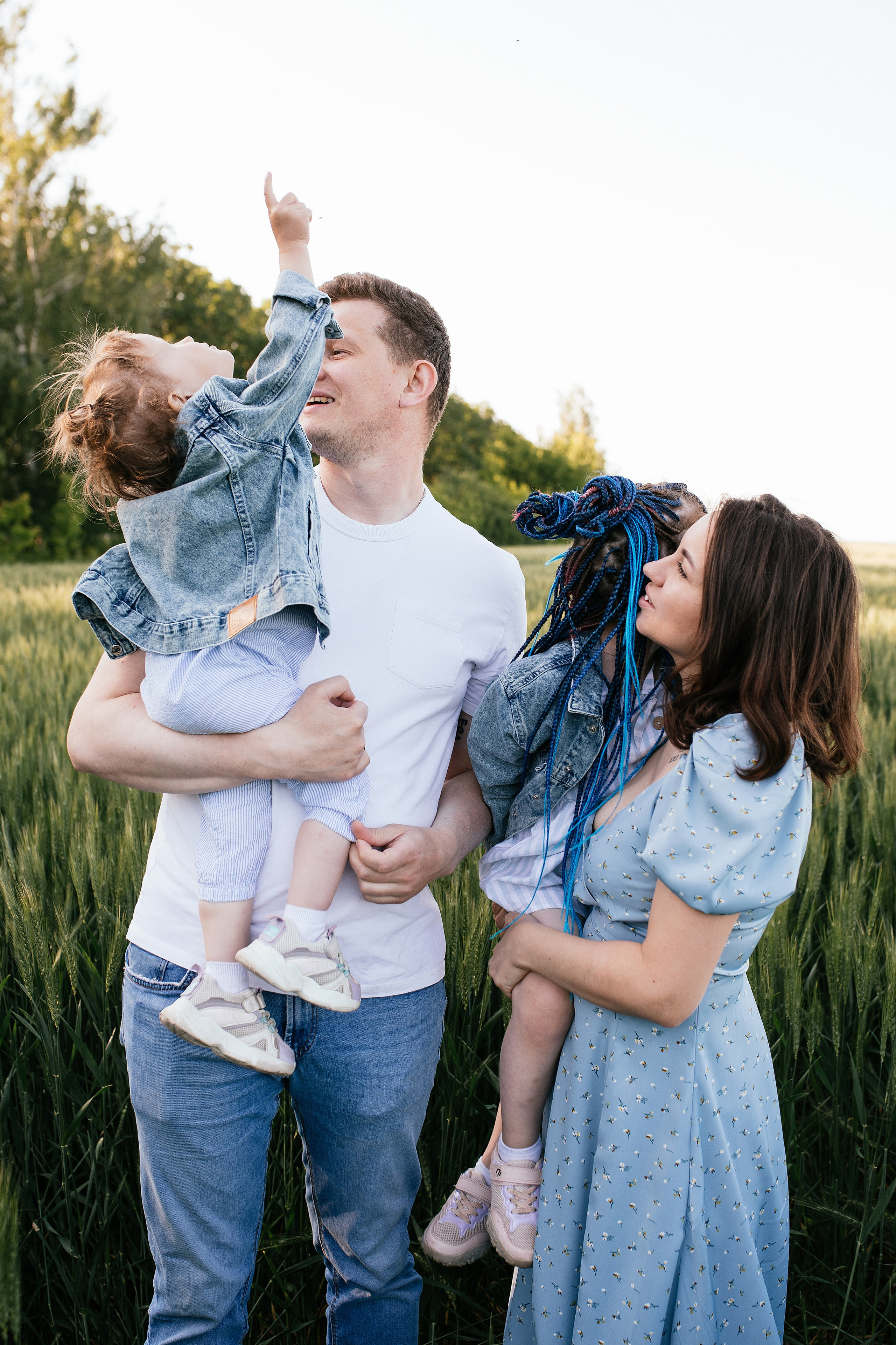 Вика, Коля, Лера и Ева. Свадебный, семейный фотограф в Рязани Лена Брант