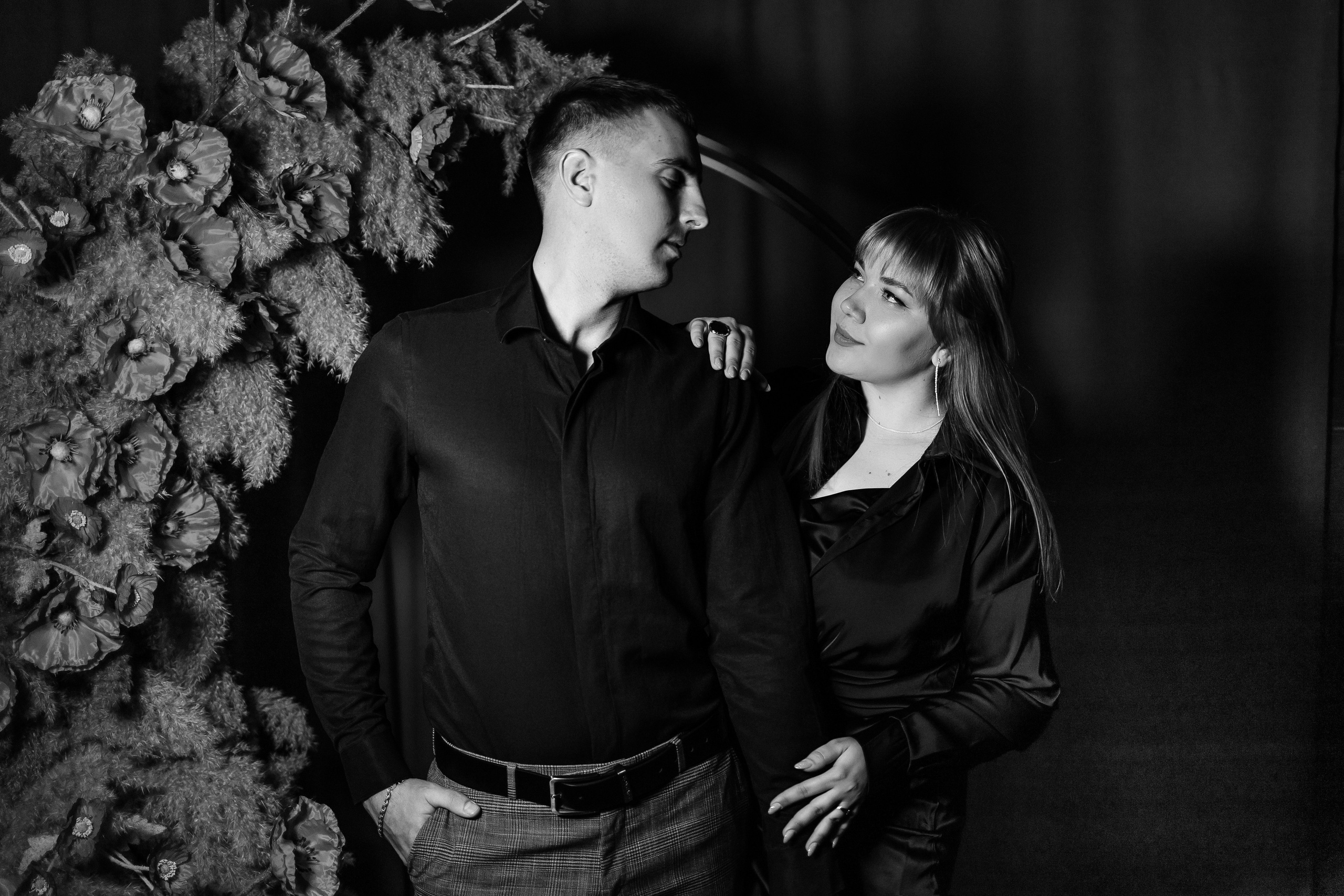 Love story в фотостудии. Свадебный фотограф Кропоткин Краснодар