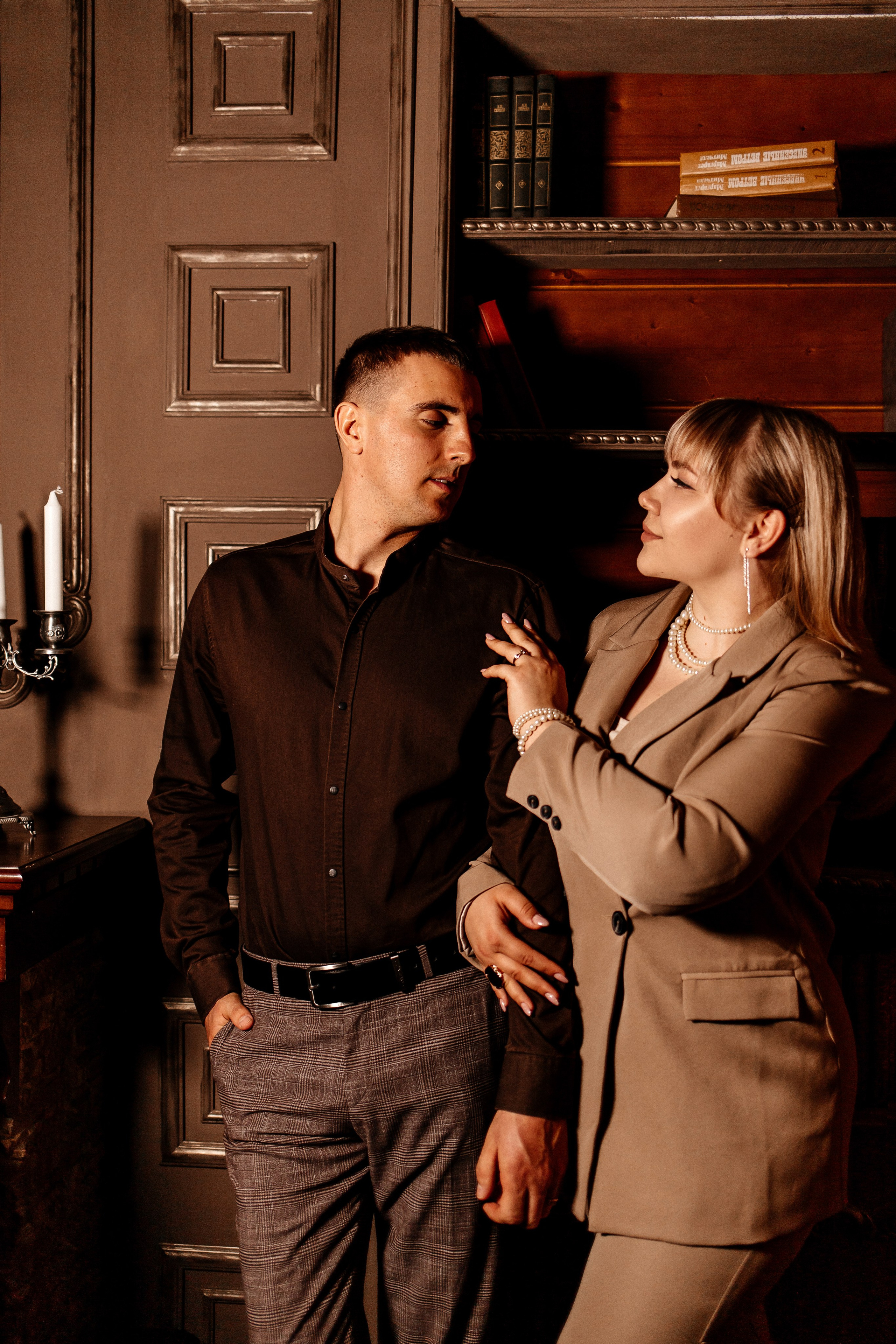 Love story в фотостудии. Свадебный фотограф Кропоткин Краснодар