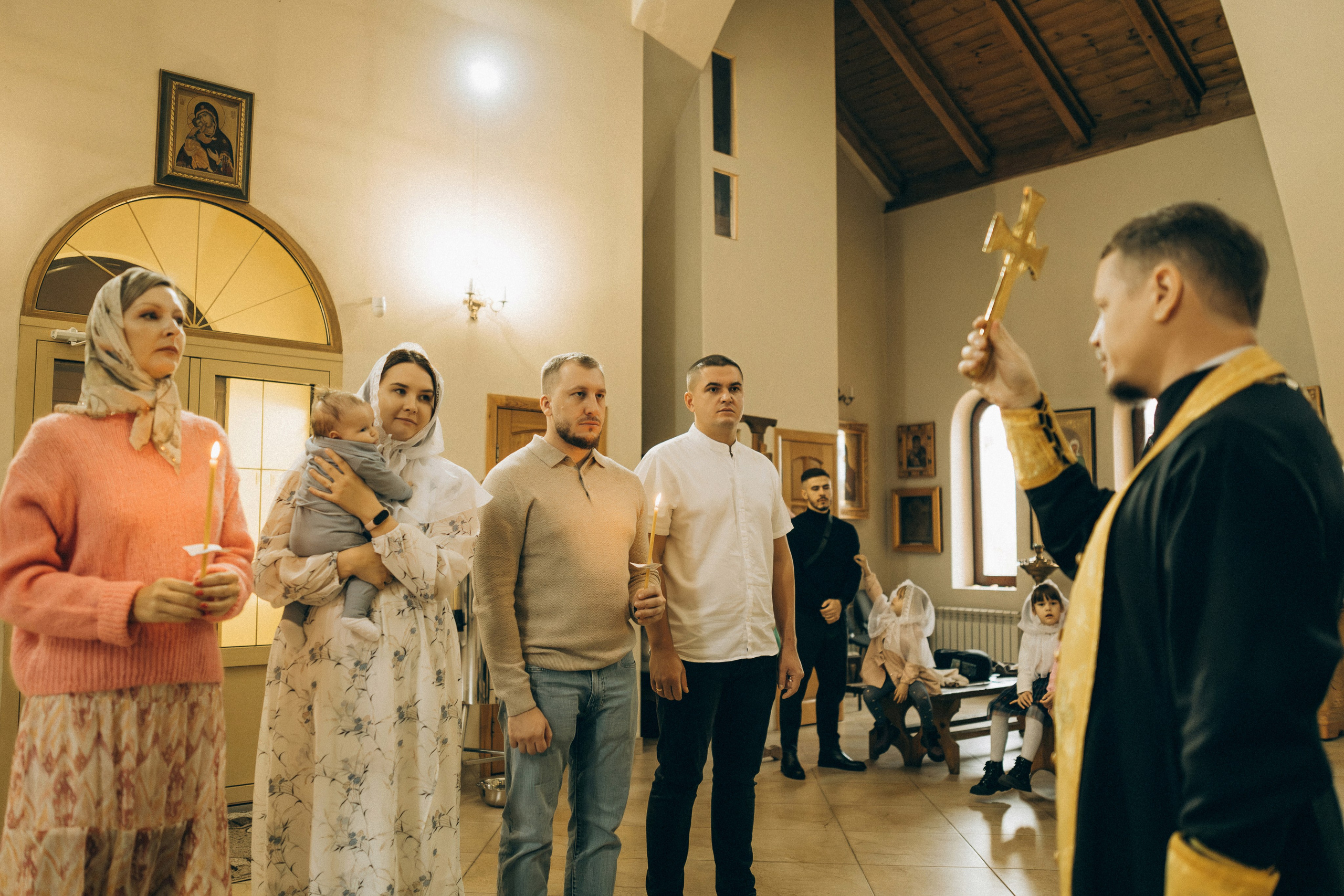 Крещение Дмитрия. Семейный фотограф и детский фотограф в Волгограде Алеся Бутакова — дет