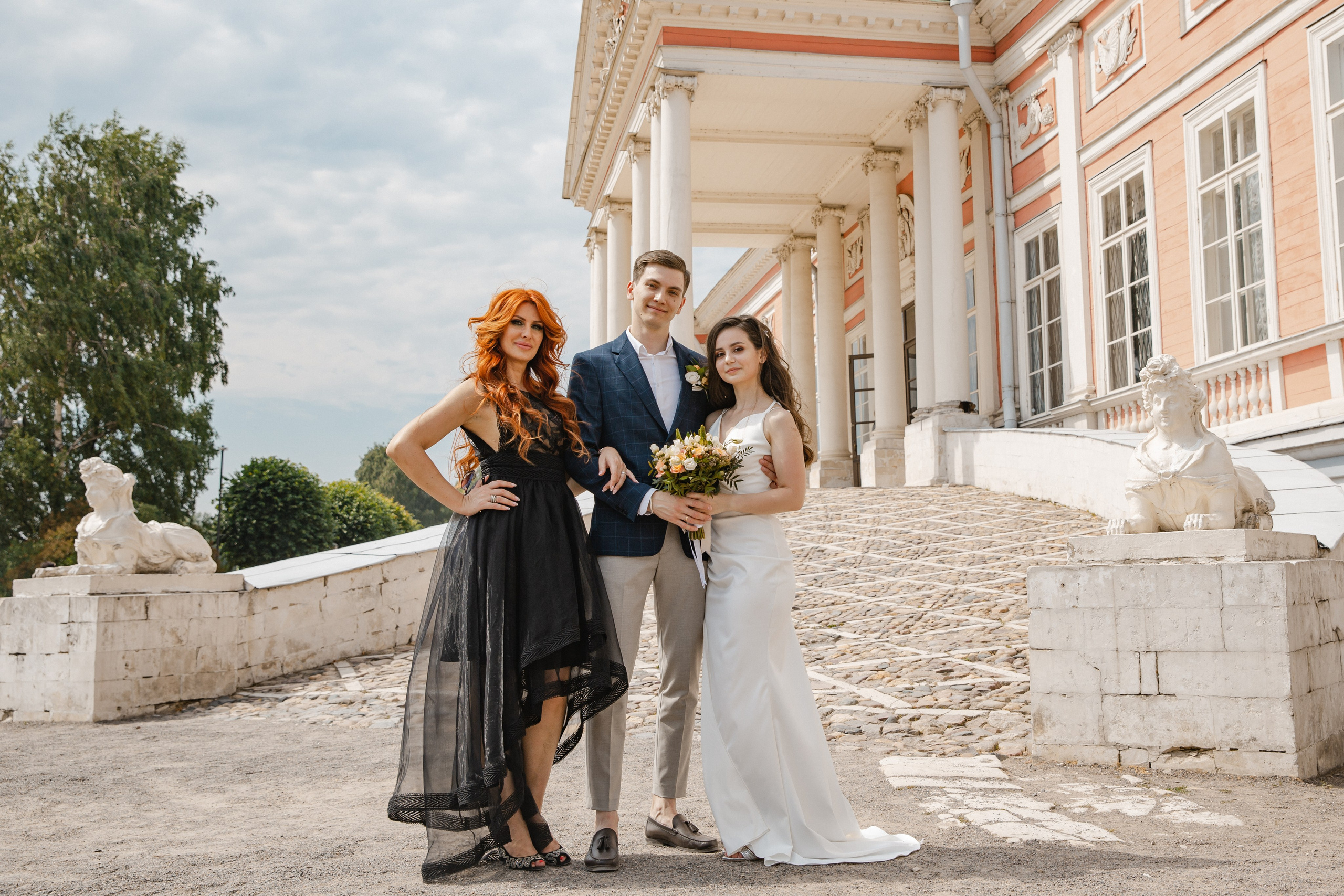Свадебная фотосессия в усадьбе Кусково. Фотограф и видеограф Анна Домашенко