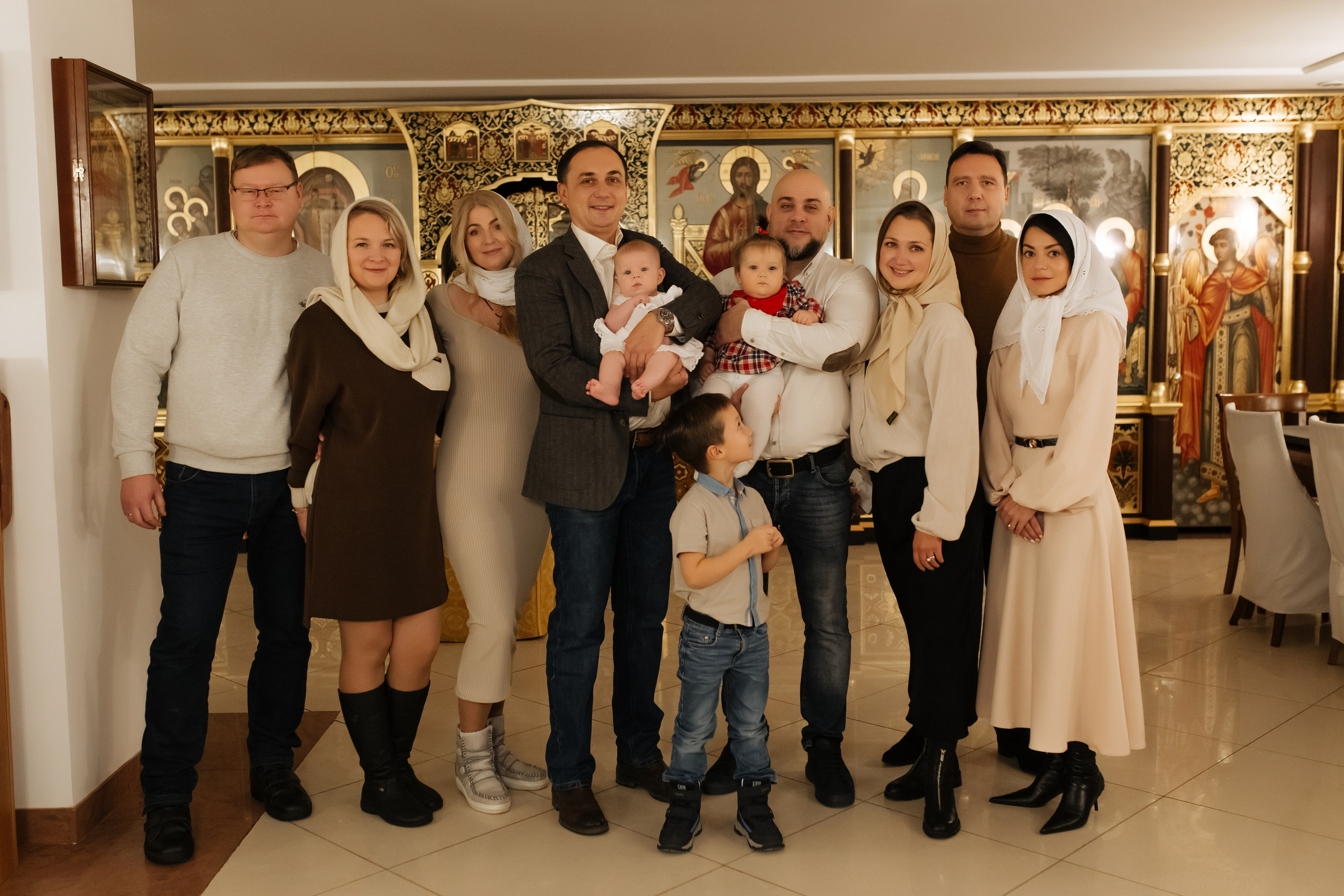 Крещение. Портретный фотограф Москва