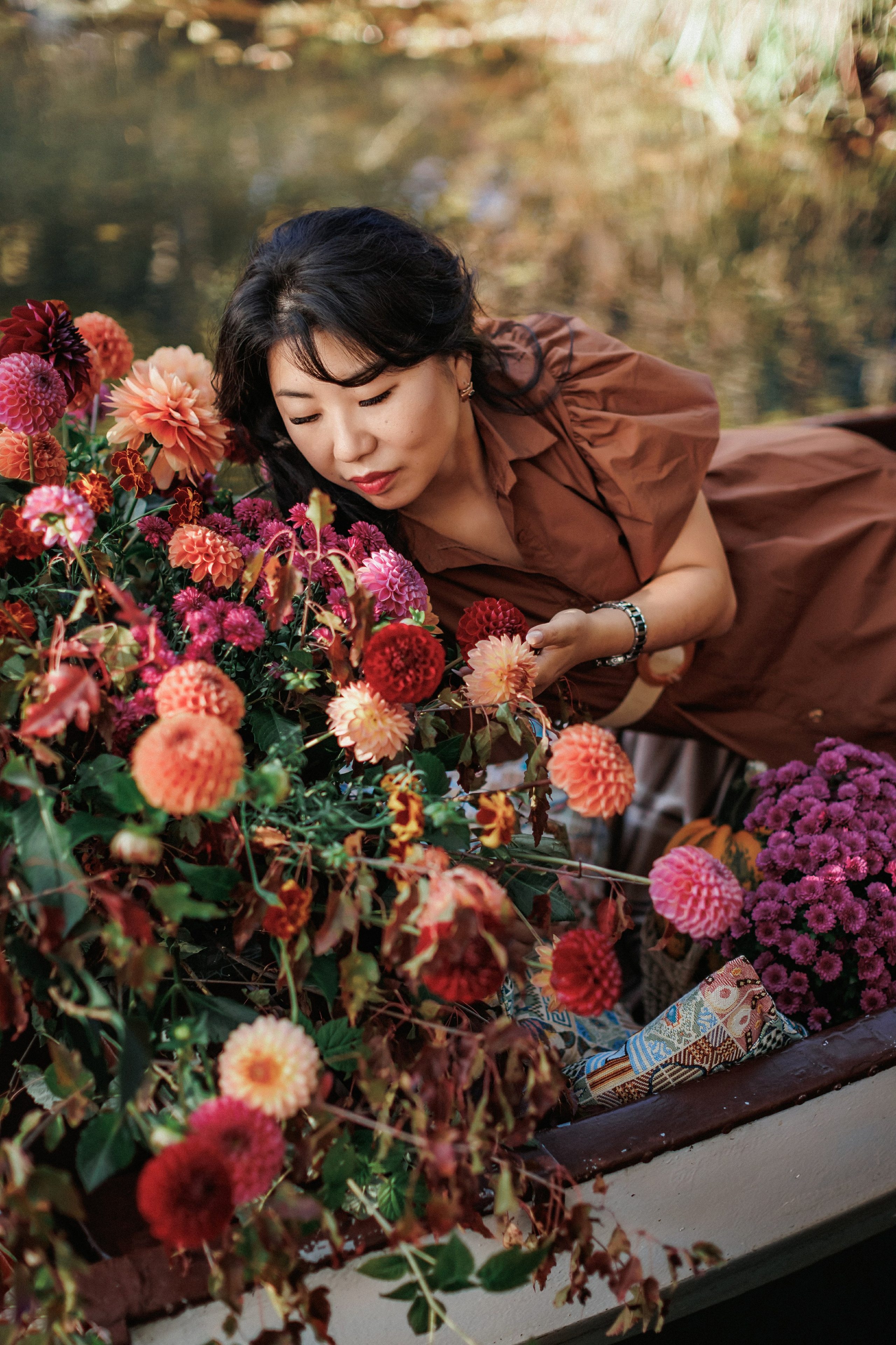 Фотопроект «Лодка в цветах». Свадебный, семейный и детский фотограф в городе Партизанск, Находка