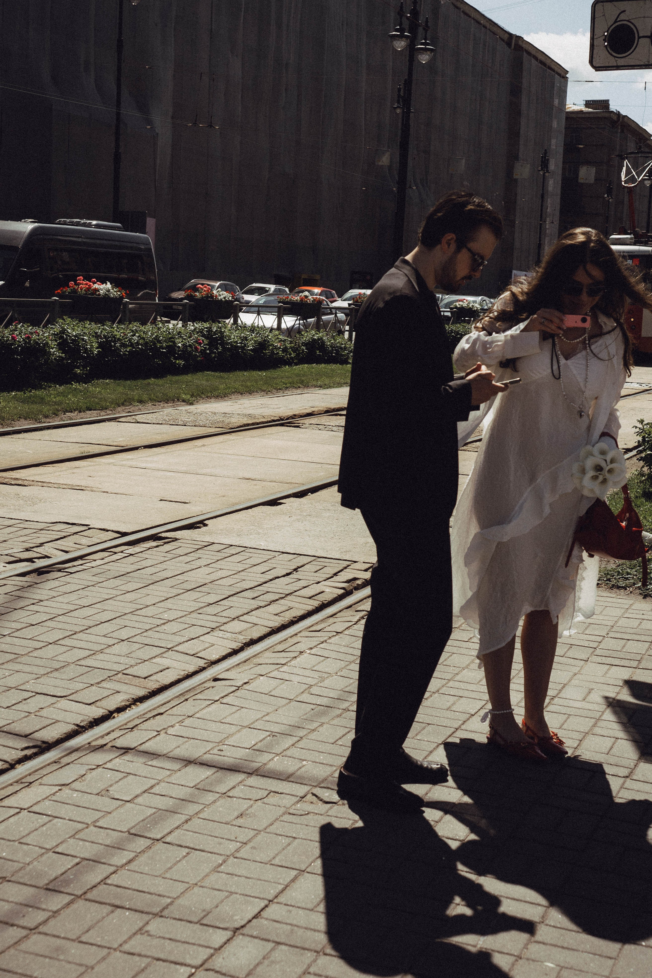 СВАДЕБНАЯ СЬЕМКА В ПАРКЕ ПОБЕДЫ И ПРОГУЛКА ПО МОСКОВСКОМУ ПРОСПЕКТУ. Профессиональный фотограф, Санкт-Петербург — Виктория Богомолова