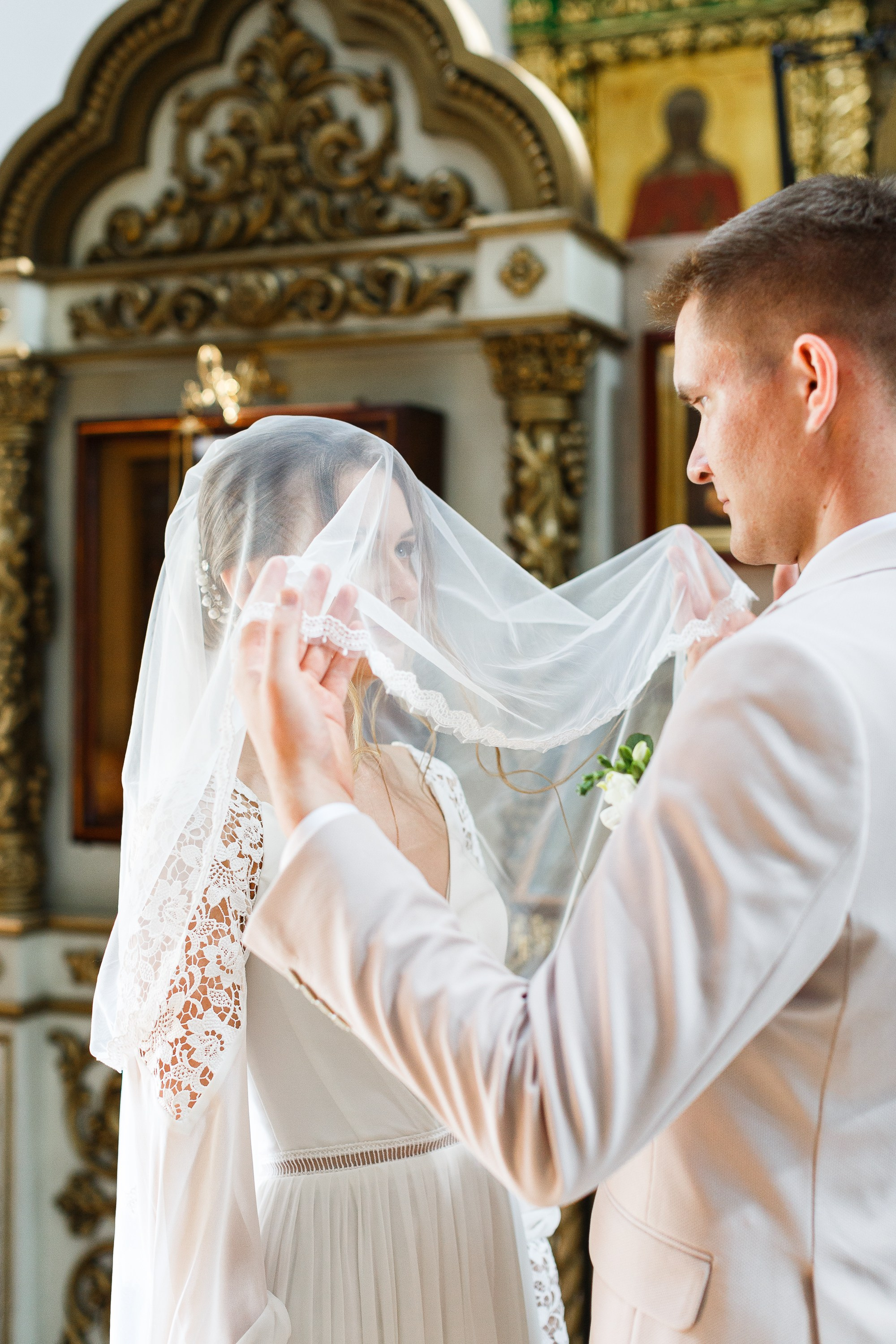 Венчание в храме Живоначальной Троицы на Шаболовке