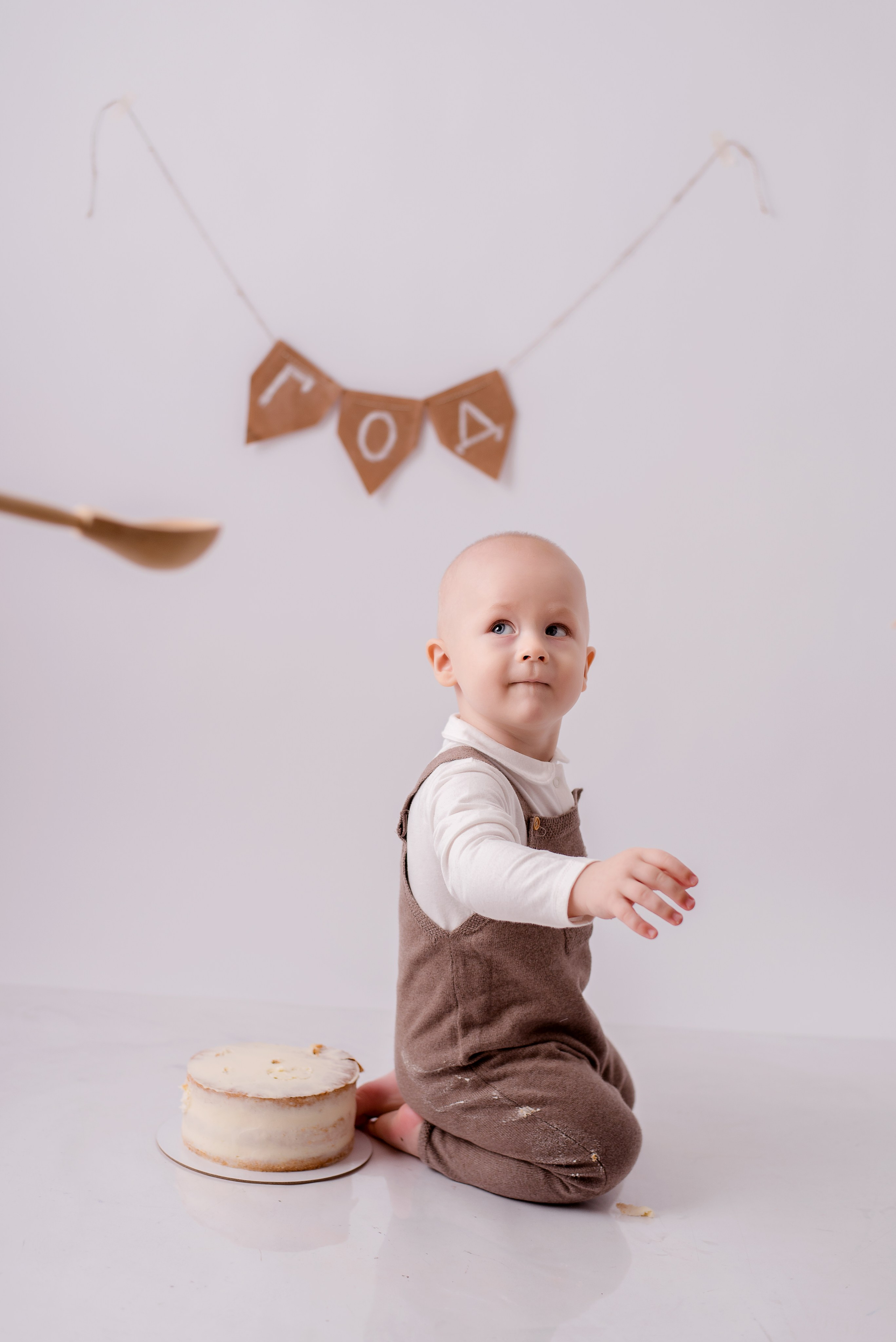 1 год семейная. Детский фотограф в Долгопрудном и Москве