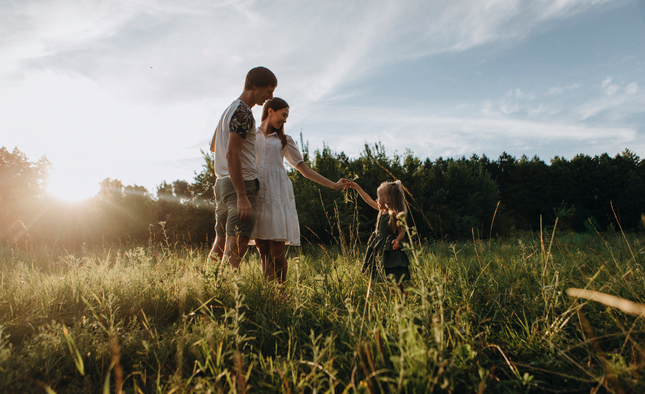 На закате. Свадебный и семейный фотограф Арестенко Анастасия