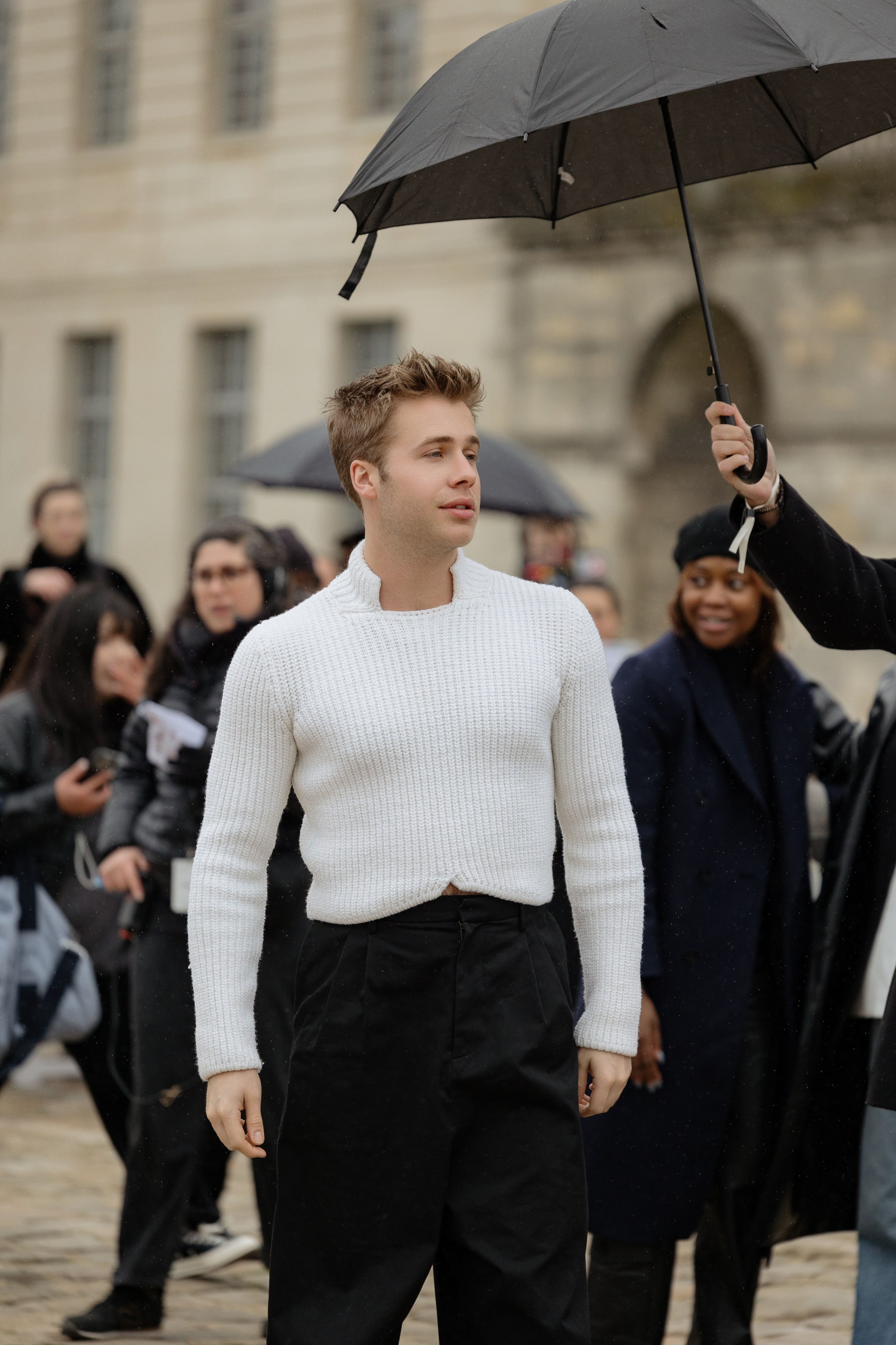 LOEWE PFW WOMENSWEAR FALL-WINTER 24/25. Photographer in Milan Ivan Goncharov