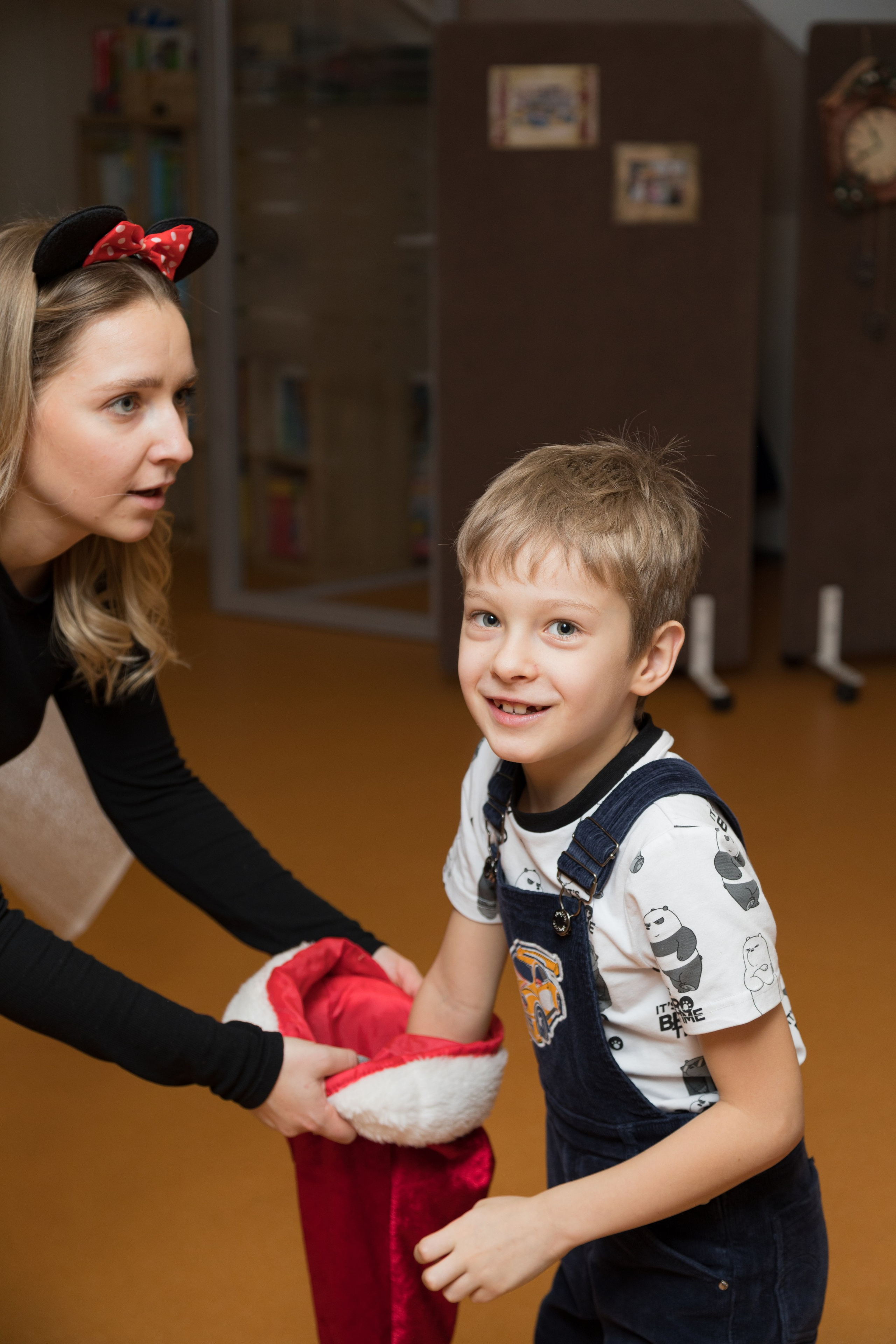 Фото детского новогоднего праздника. Детский и контент фотограф Надя Волкова Санкт-Петербург