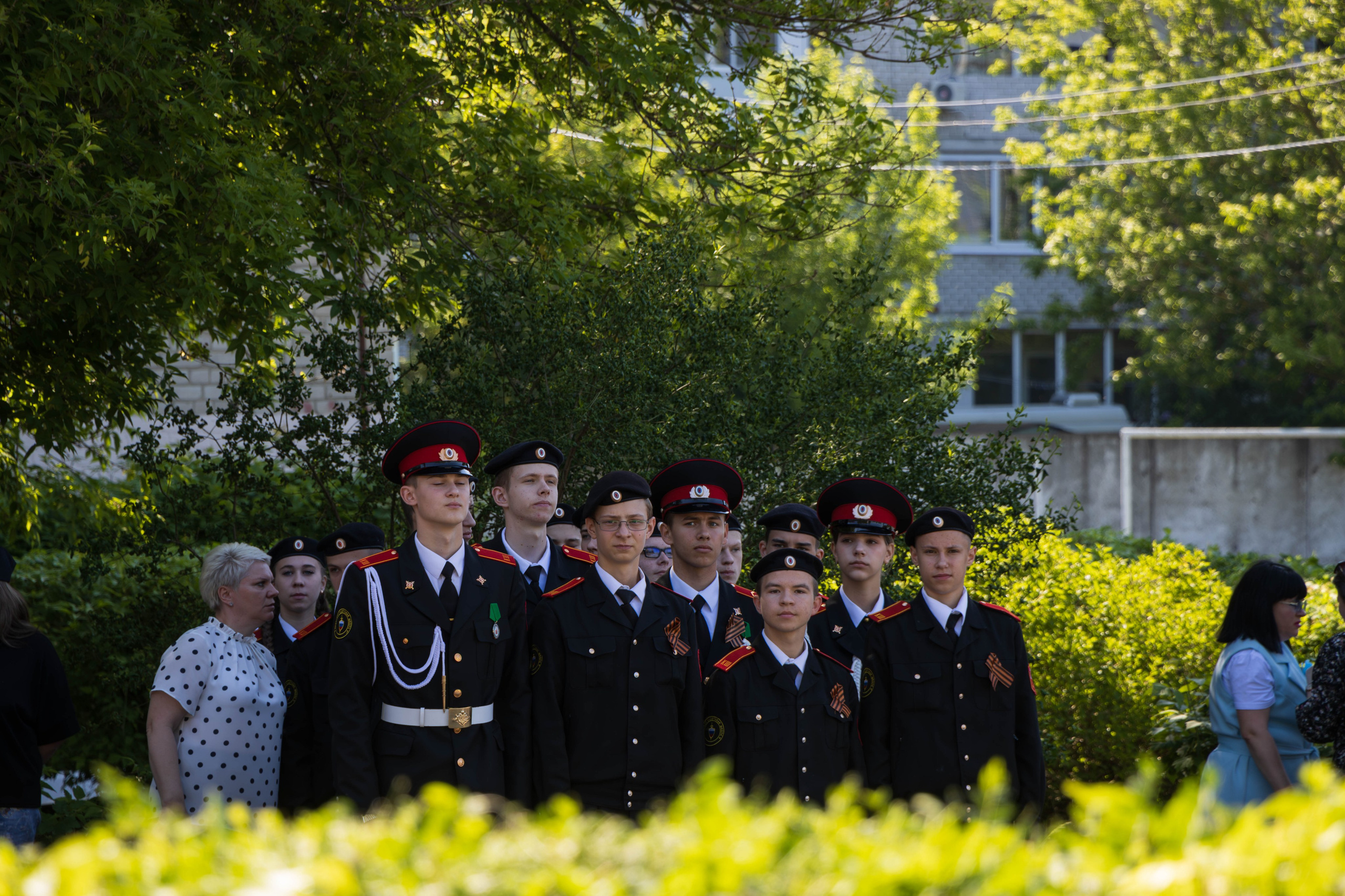 Последний звонок 2025 взвод 8"б». Фотограф Татьяна Матрос