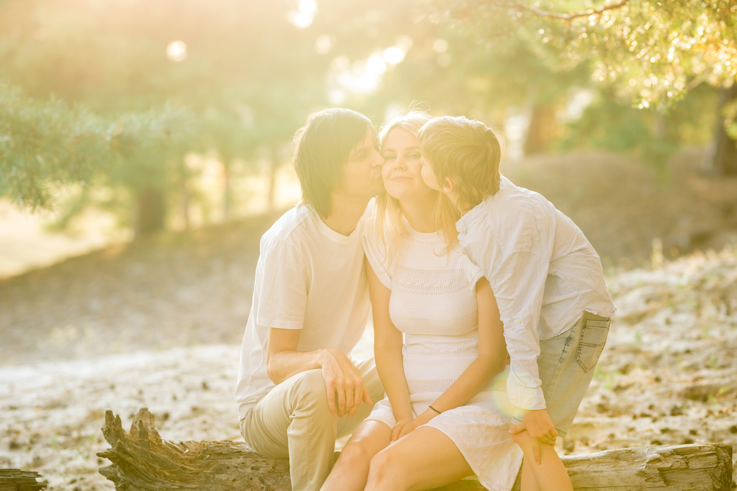 Семейная фотосессия в лесу. Катя Халдеева Фотограф Саратов