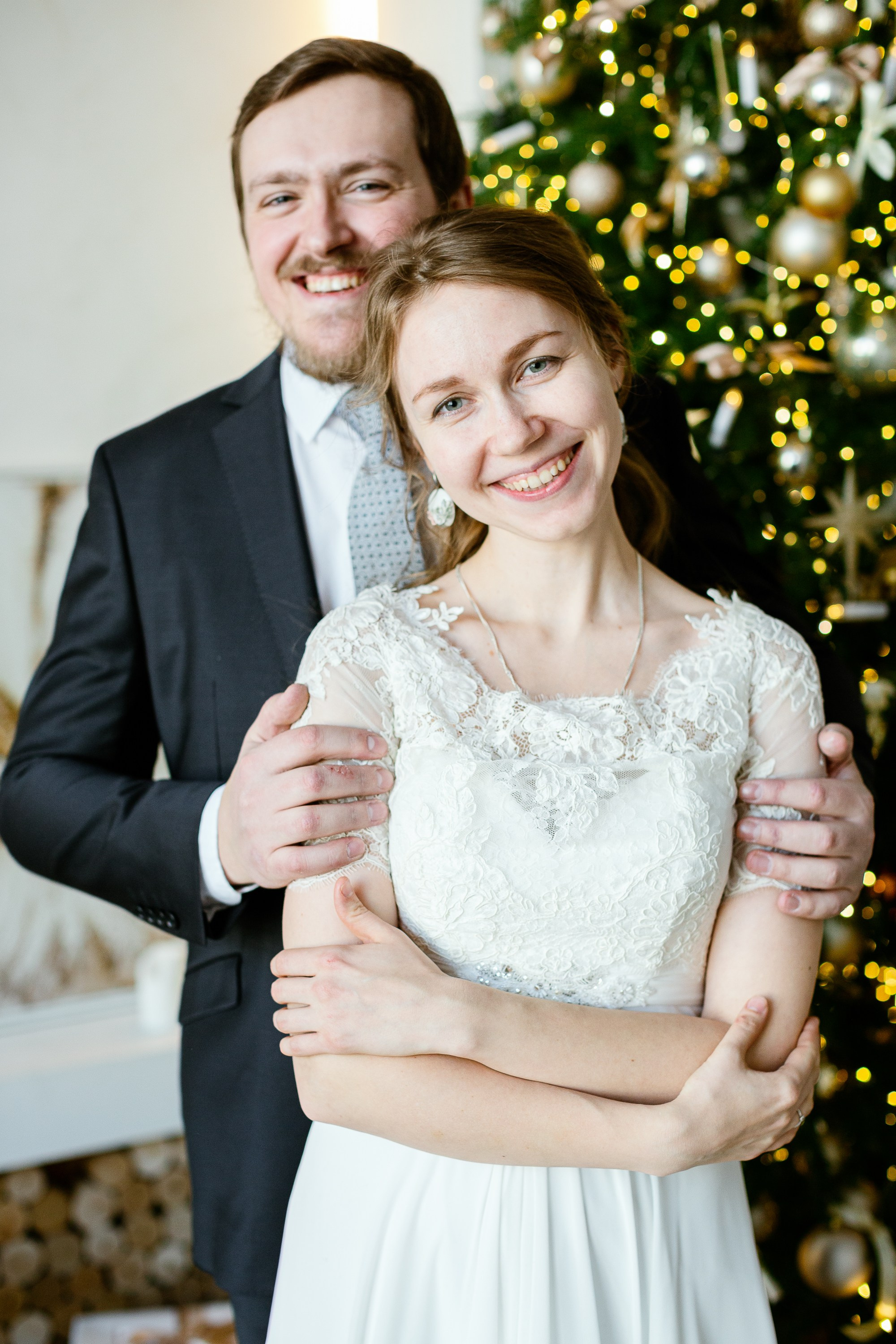 Новогодняя фотосессия в студии