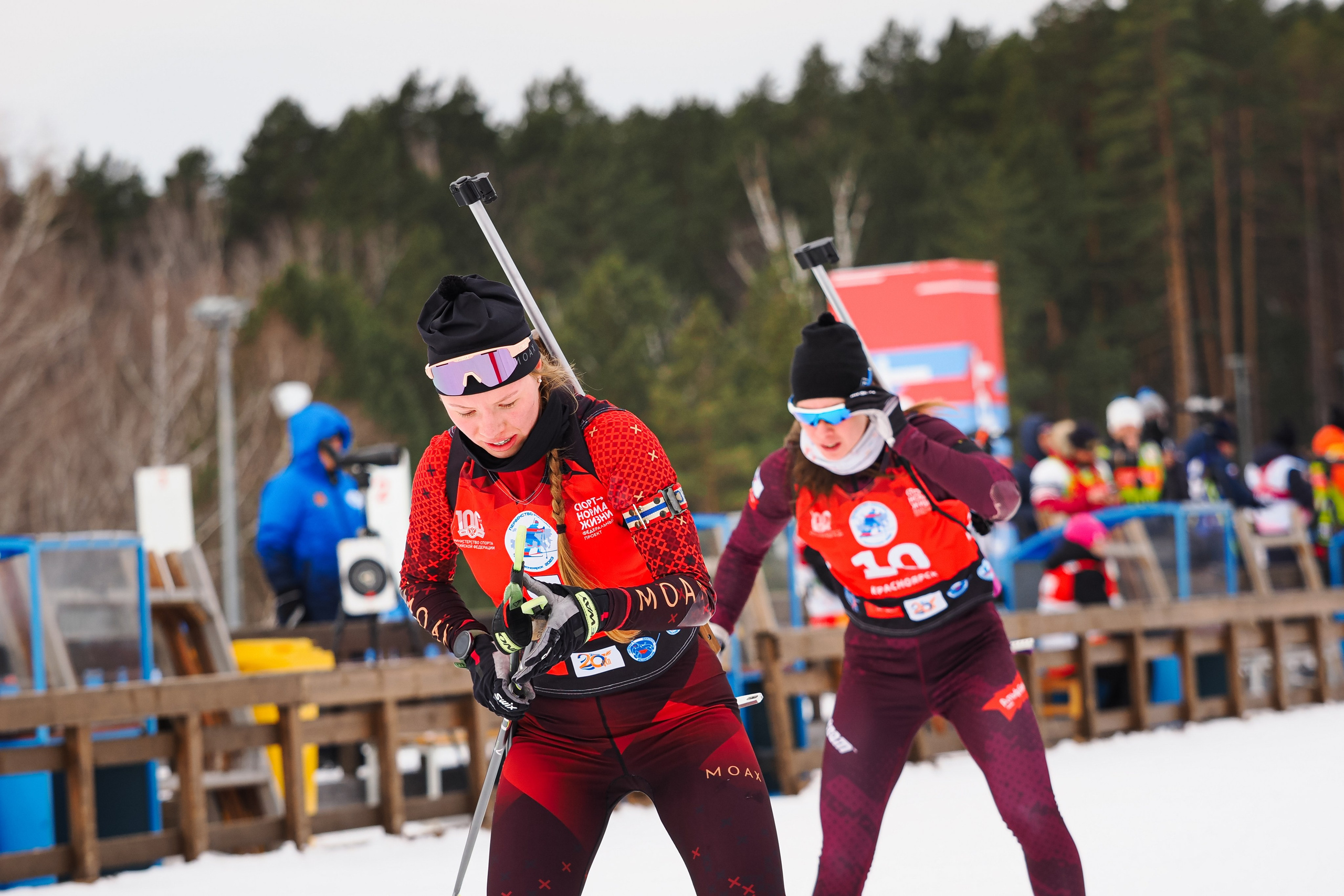 Биатлон / Первенство России. Репортажный фотограф Алексей Козьмин