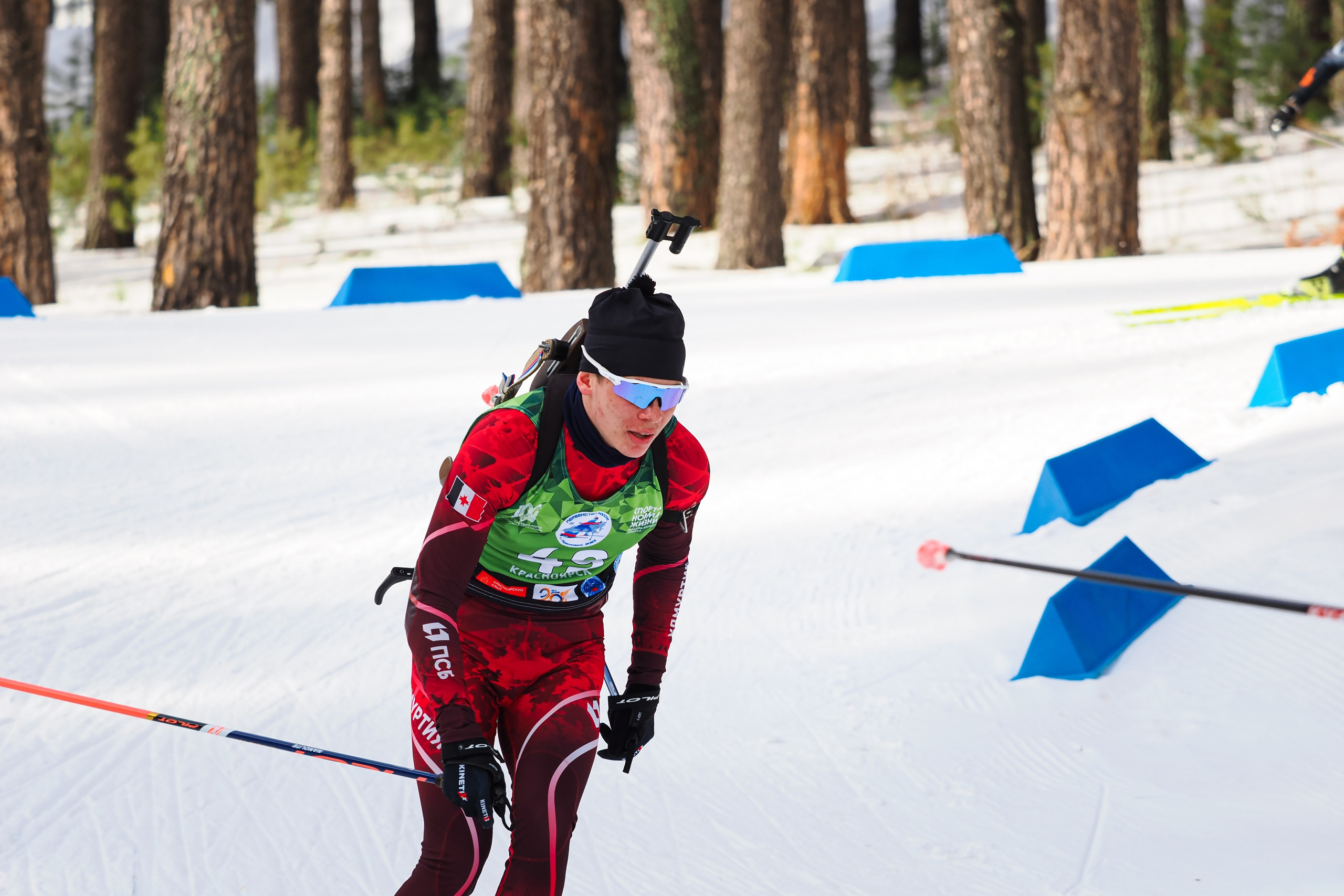 Биатлон / Первенство России. Репортажный фотограф Алексей Козьмин