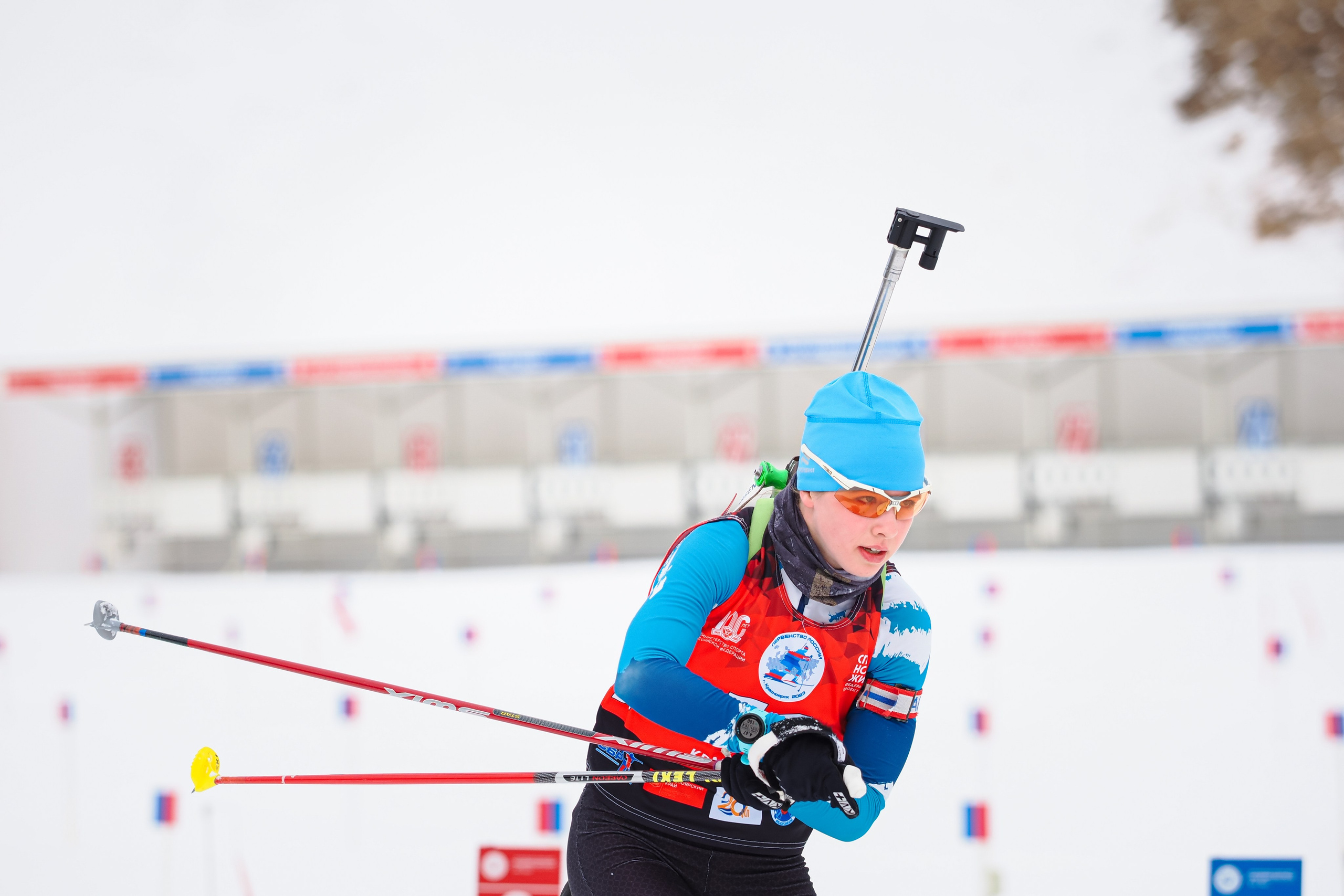 Биатлон / Первенство России. Репортажный фотограф Алексей Козьмин