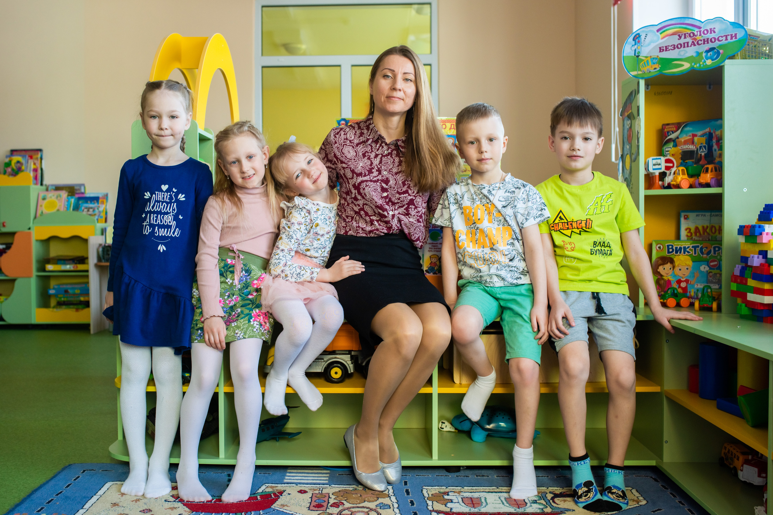 Один день в детском саду. Семейный фотограф в Ярославле Екатерина Затеева