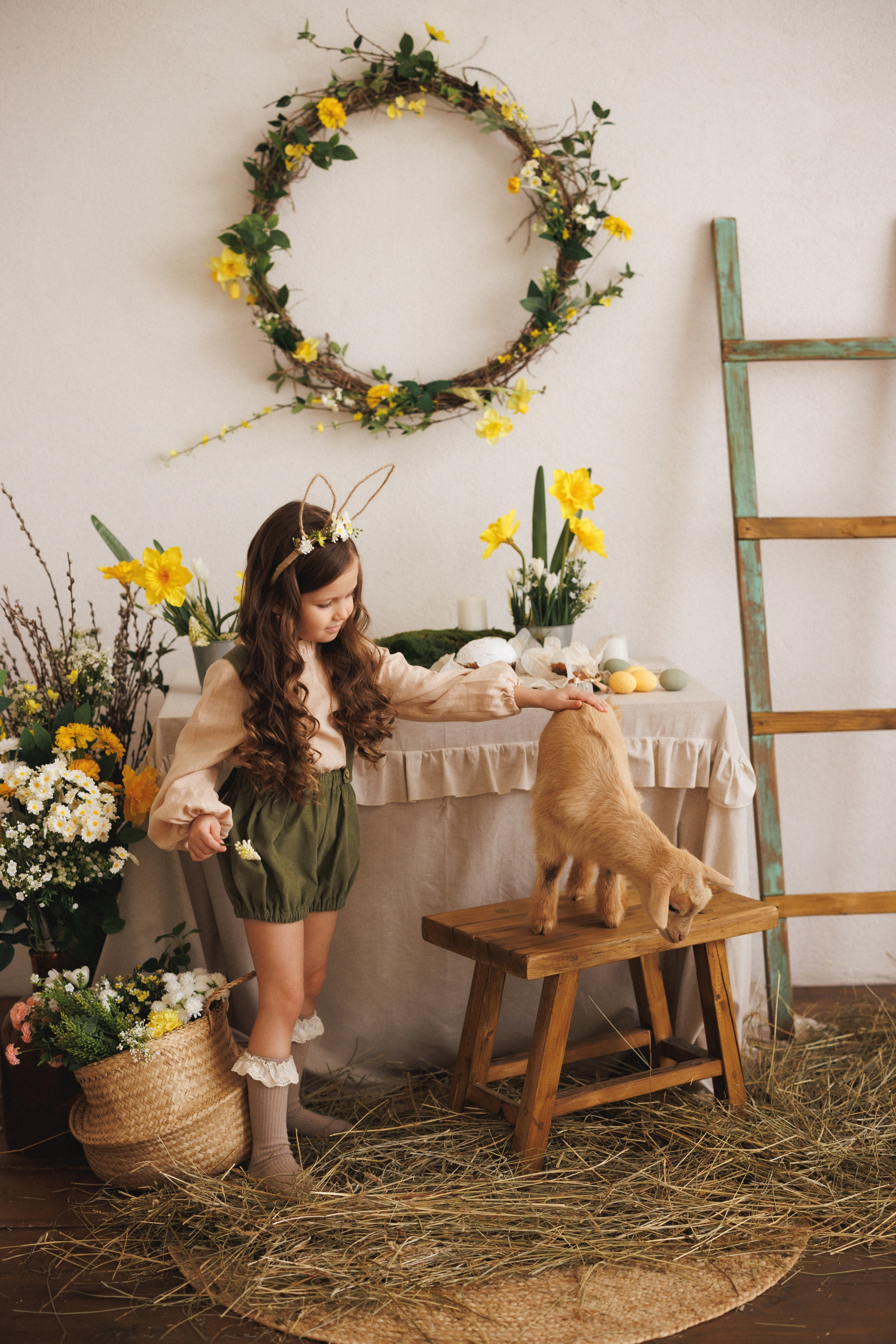 Пасхальная фотосессия в фотостудии «Mestone». Семейный и детский фотограф в Краснодаре Анна Трашкова