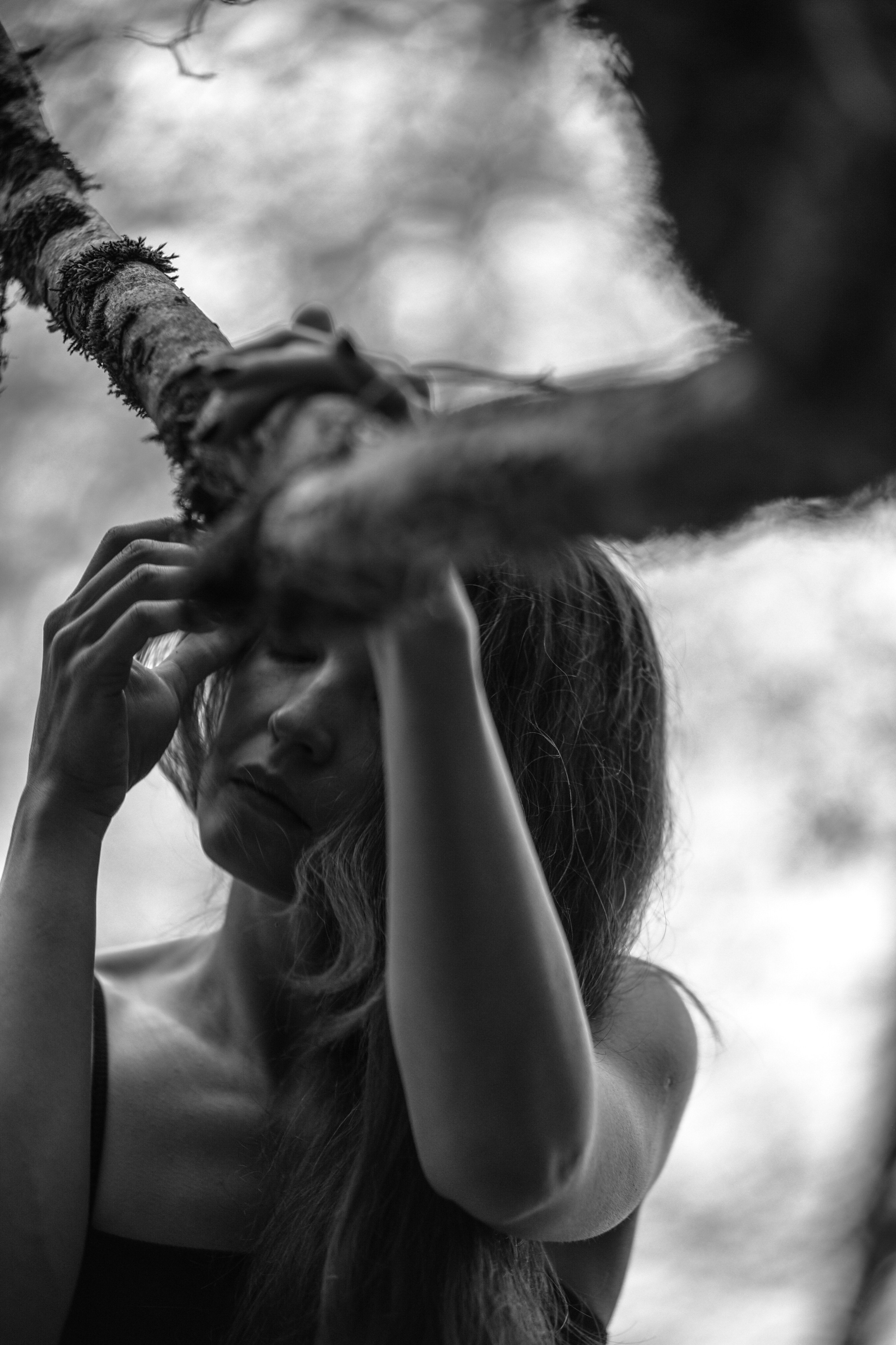 Natalie forest nymph. Anastasia Serdyuk, travel photographer, travel photo, portraits, stories, fineart prints