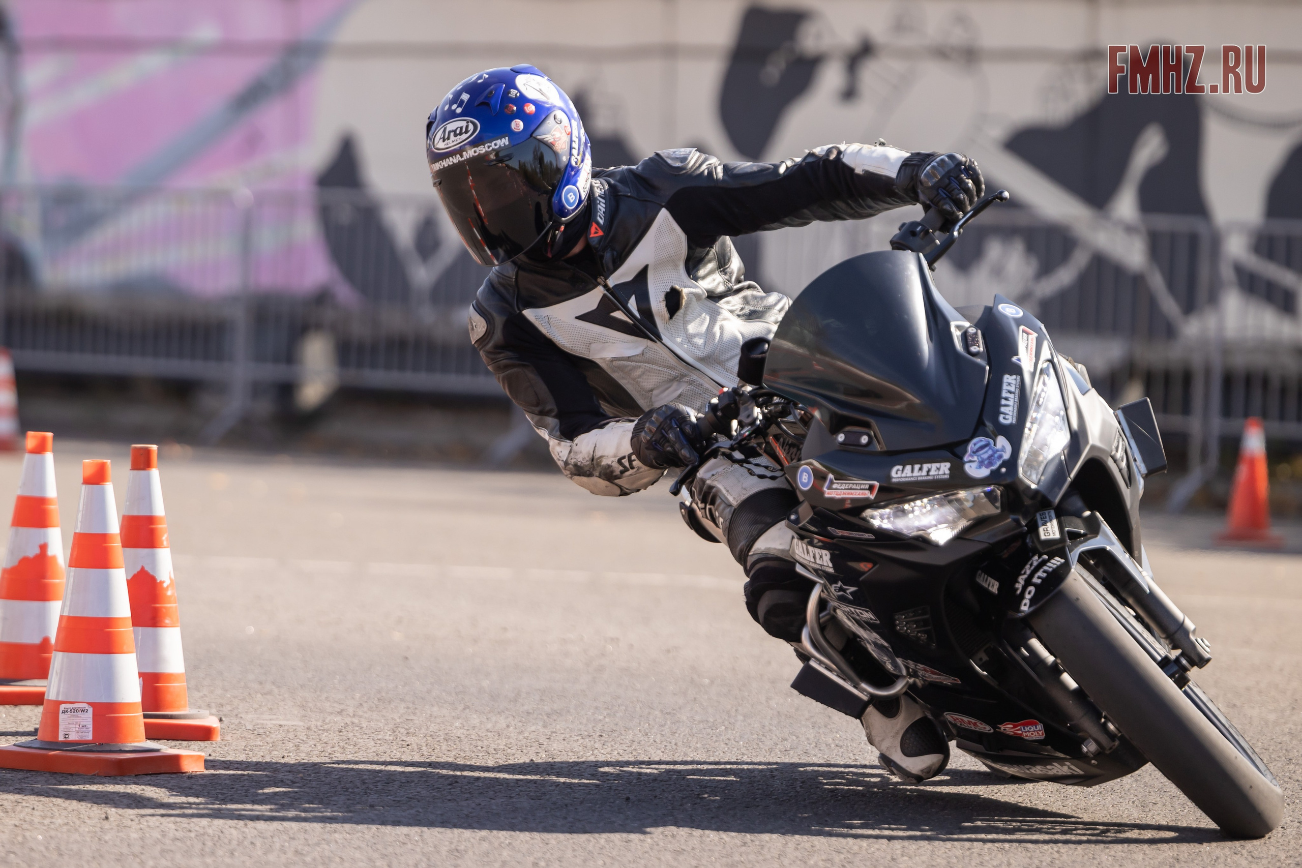 Соревнования по мотоджимхане на площадке Мосгортранс 15.09.2024. Фотограф Владимир Охрименко