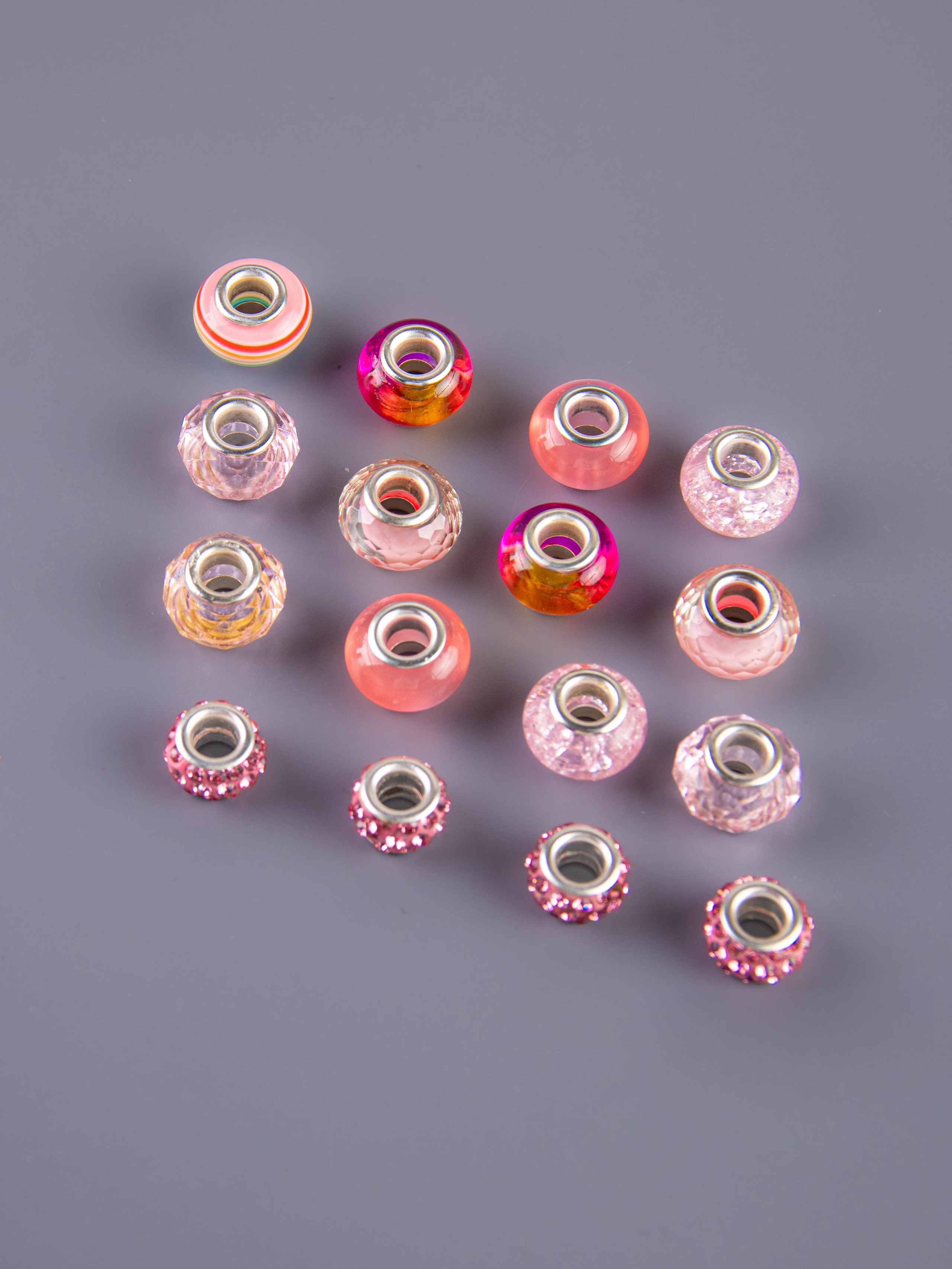 Наборы по созданию браслетов (розовый). «Матрица»