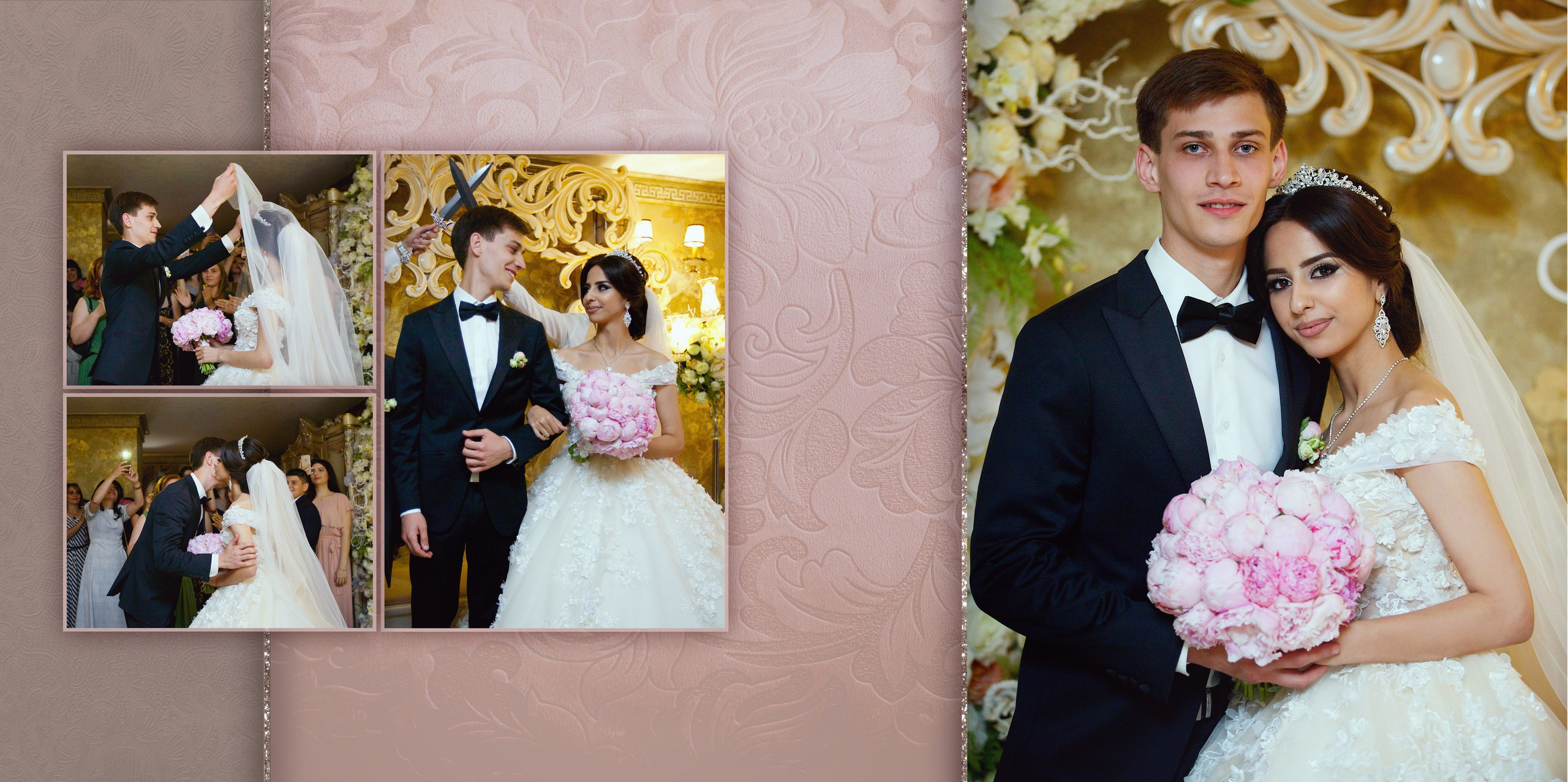 Свадебная фотокнига. Фотограф Кирсанова Наталия. Фотохудожник Наталия Кирсанова
