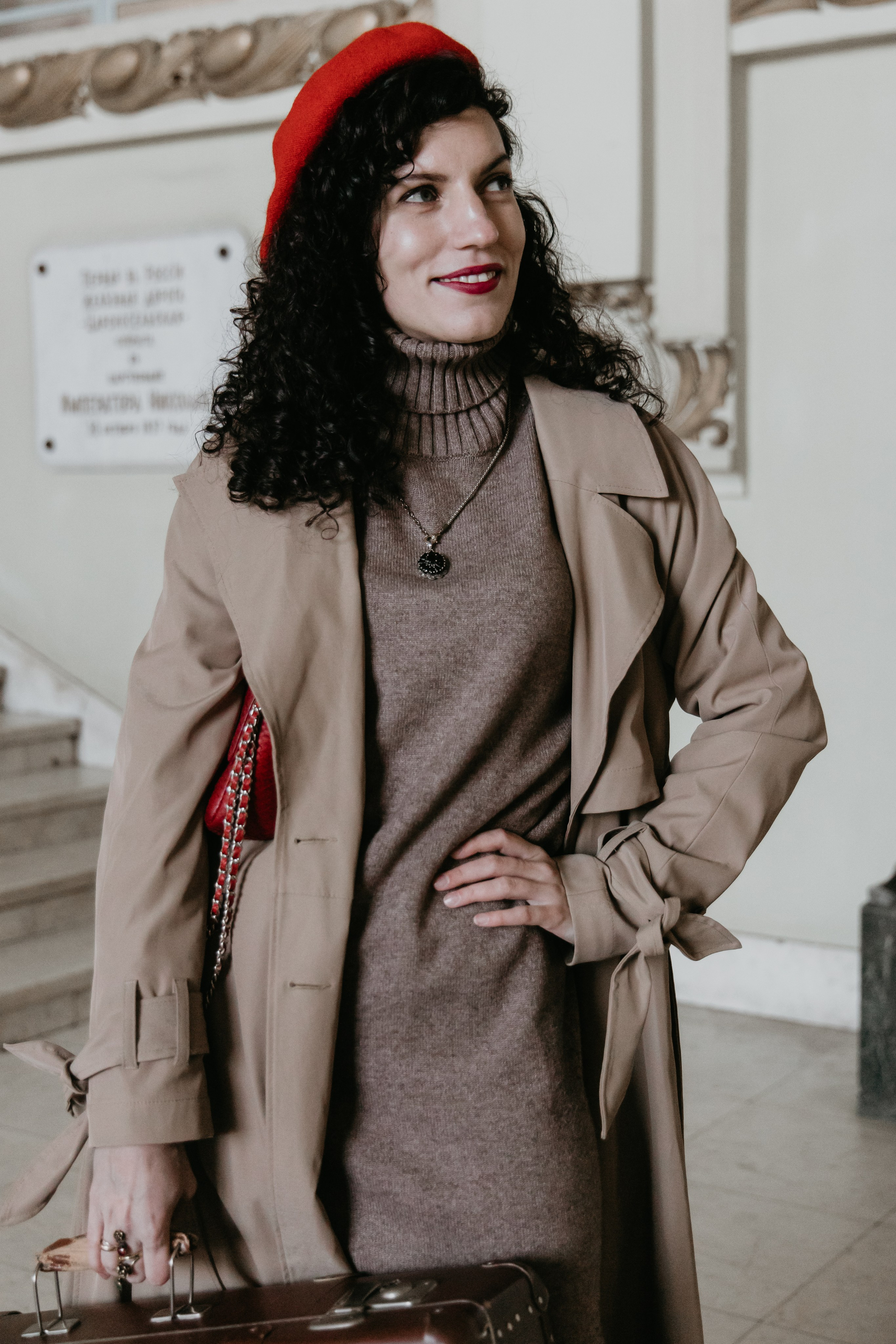 Вероника на Витебском вокзале. Фотограф в Санкт-Петербурге Аня Григорьева ♡