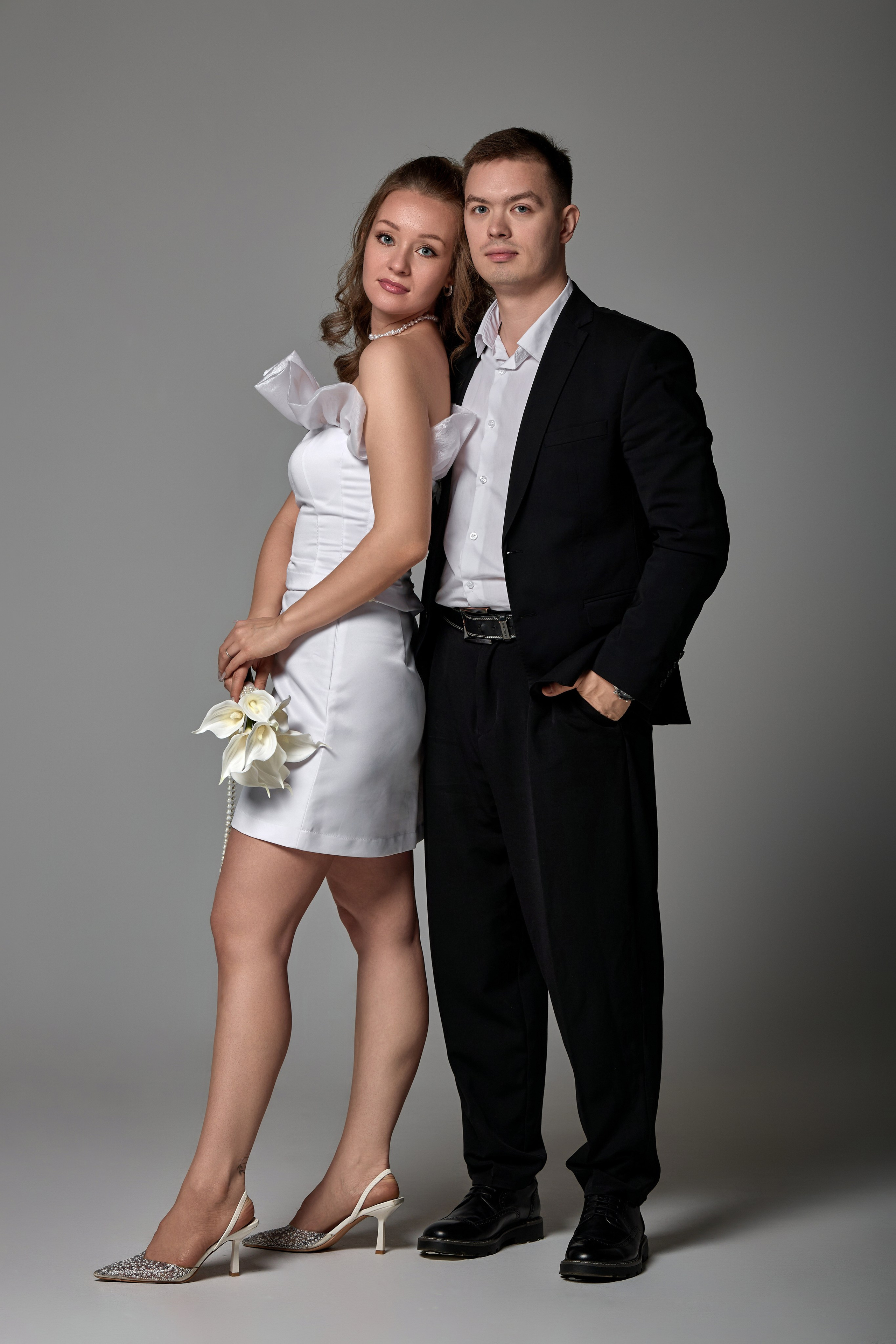 Свадебная фотосессия в гостинице и в студии