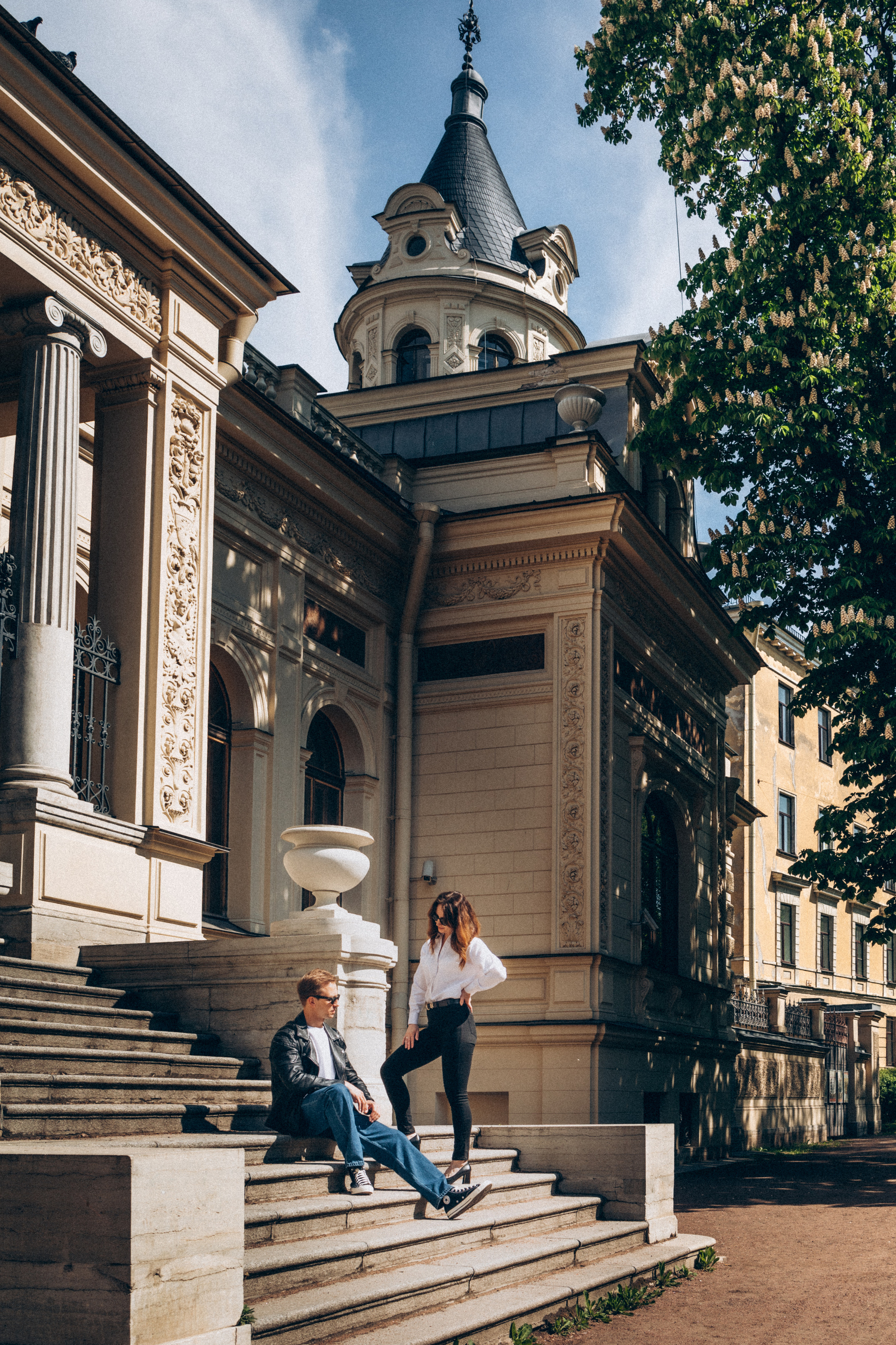 Денис и Валерия. Прогулка по Санкт-Петербургу. Фотограф в Санкт-Петербурге Светлана Арестова