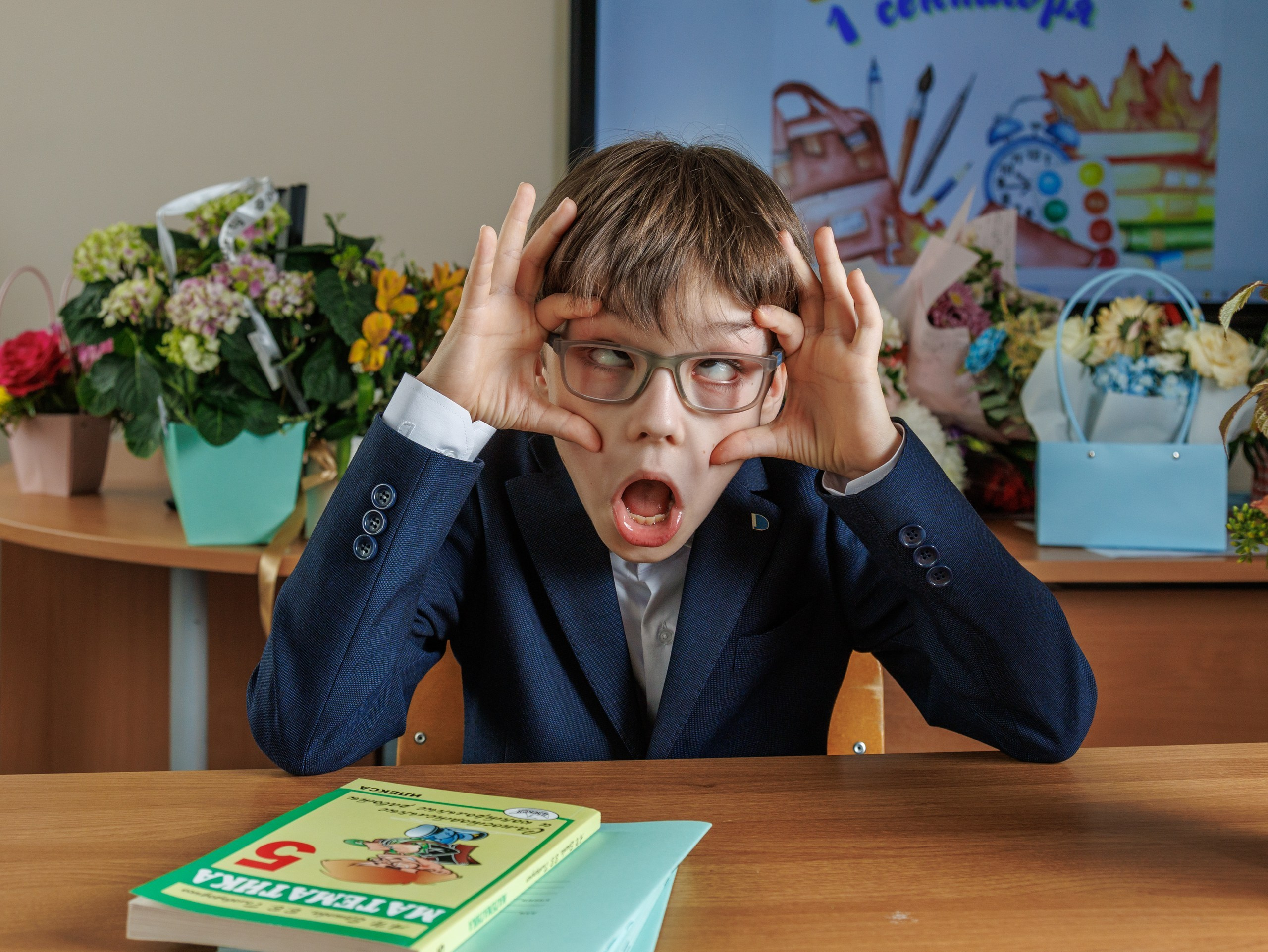 Школа 1 сентября. Фотограф Алексей Зозин в Москве