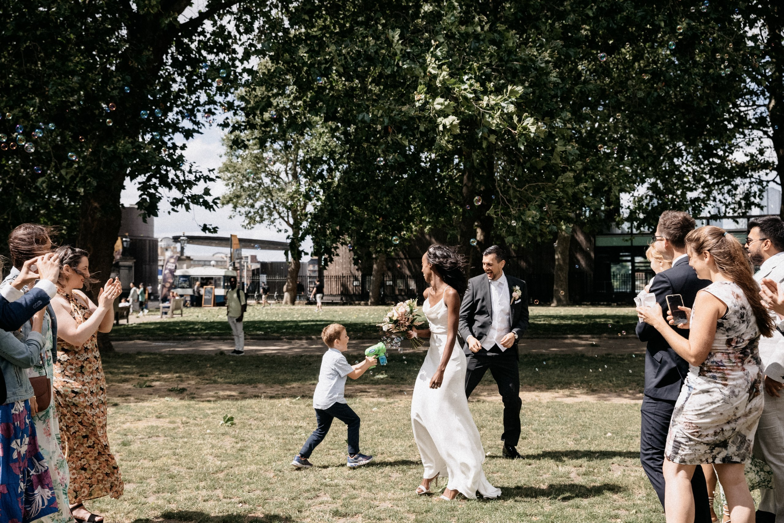 Denise & Tobias at The Old Brewery, Greenwich. Moments Catchers — Wedding Photography & Video Duo in London