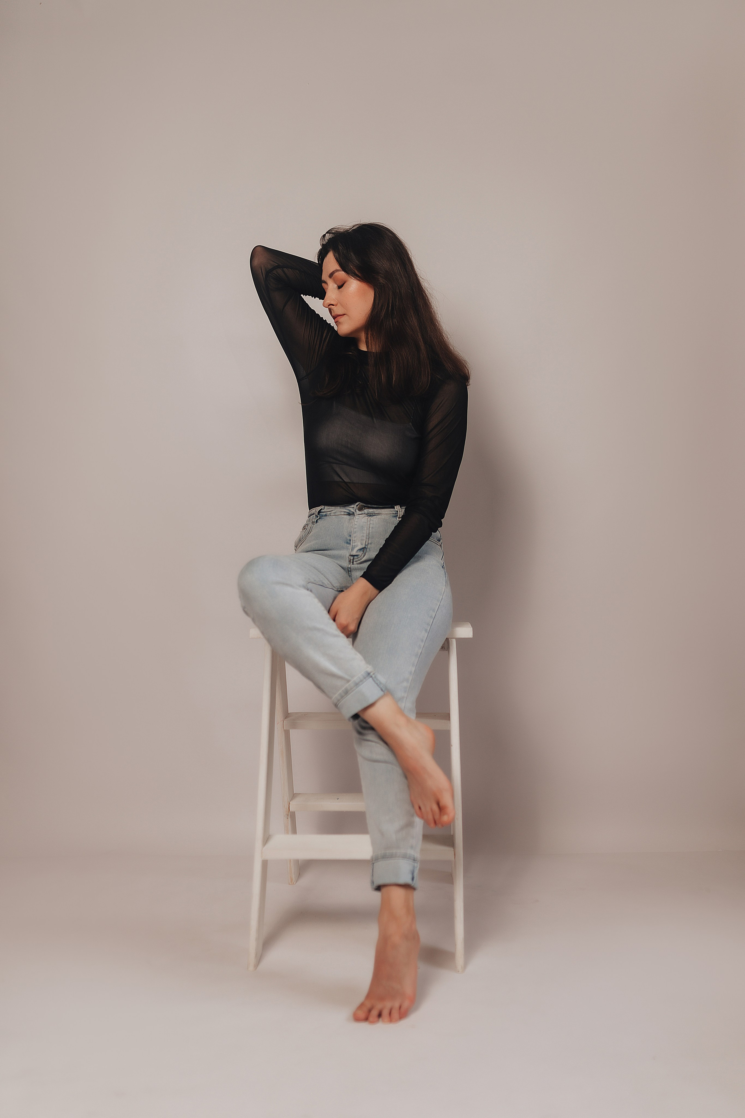 Алина | Съемка в студии Градиент. Фотограф Карина Шмулёва. Воронеж и область