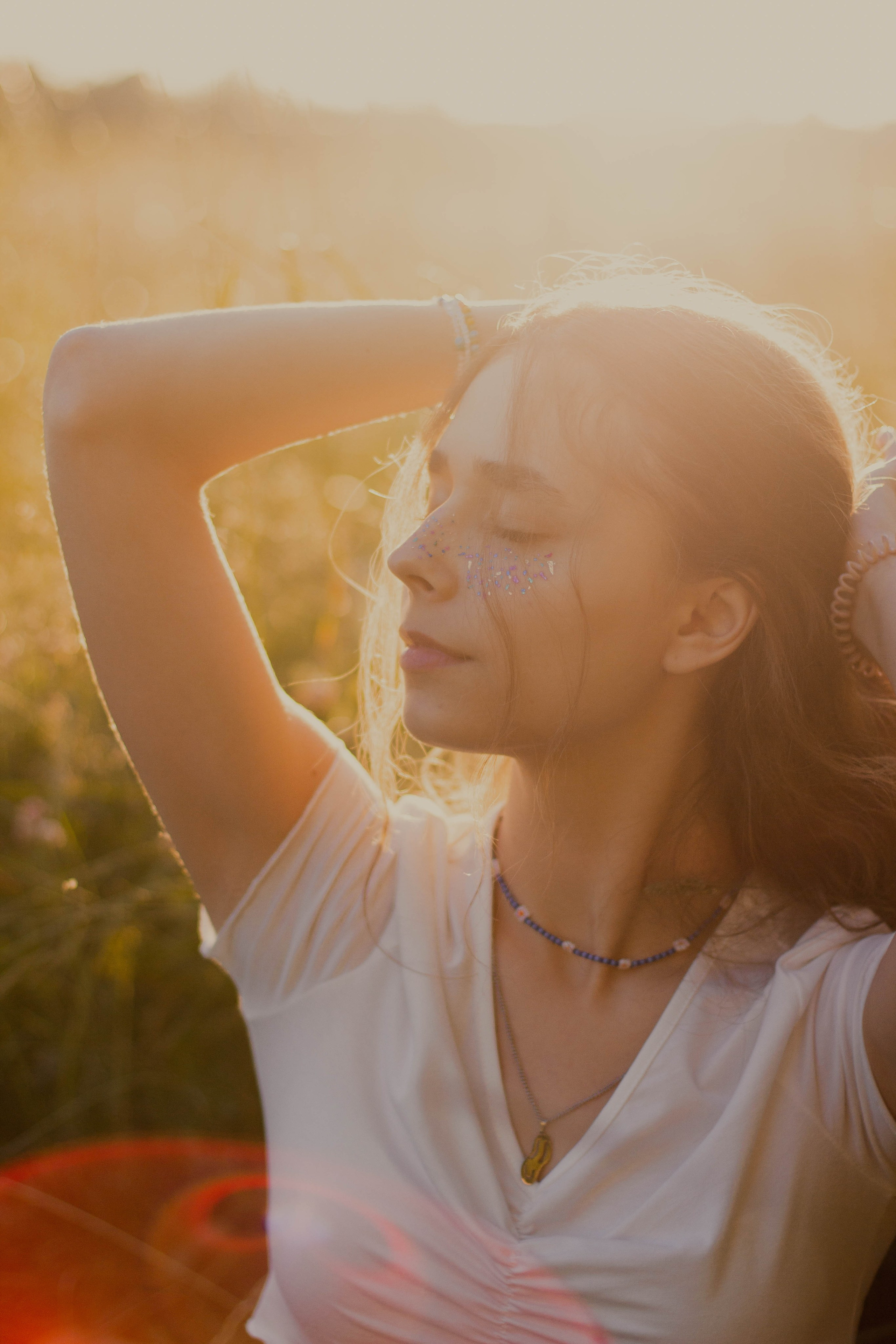 Ира на закате. Фотограф Нетбай Ксения в Москве Калуге
