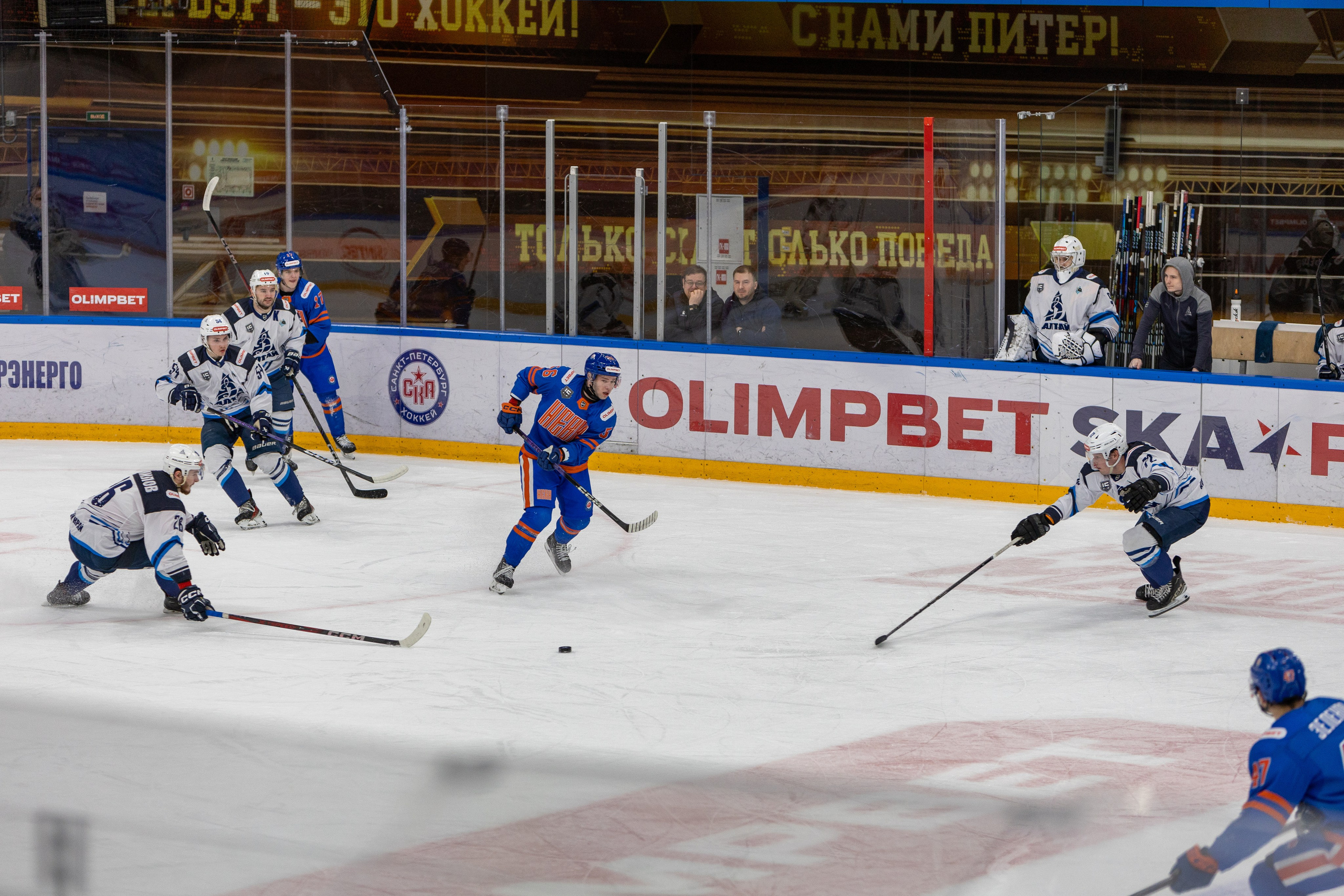 Хоккей СКА-Нева — Динамо-Алтай. Репортажный фотограф Санкт-Петербург | Роман Карбышев